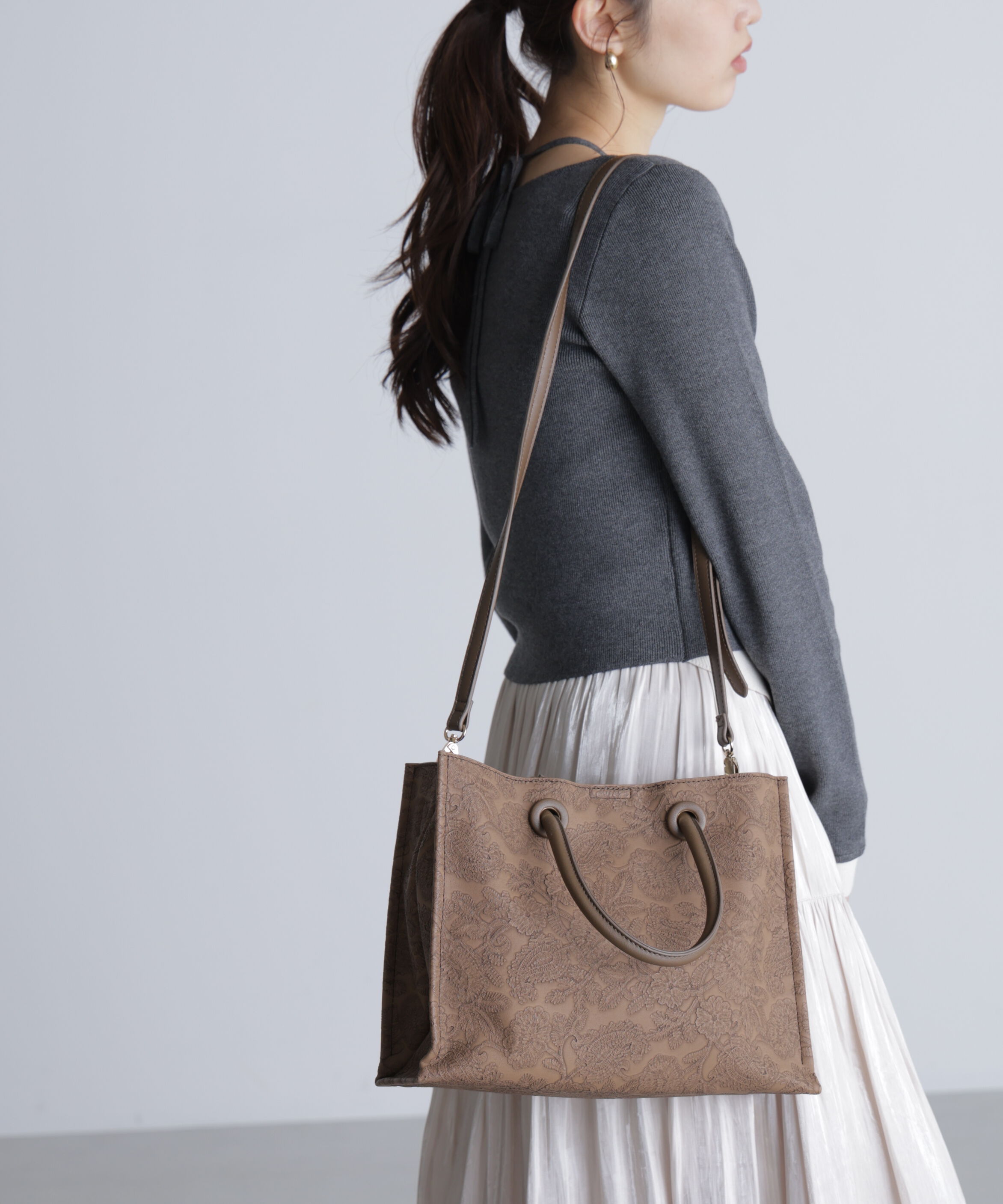  「エンボスペイズリーバッグ」|その他|