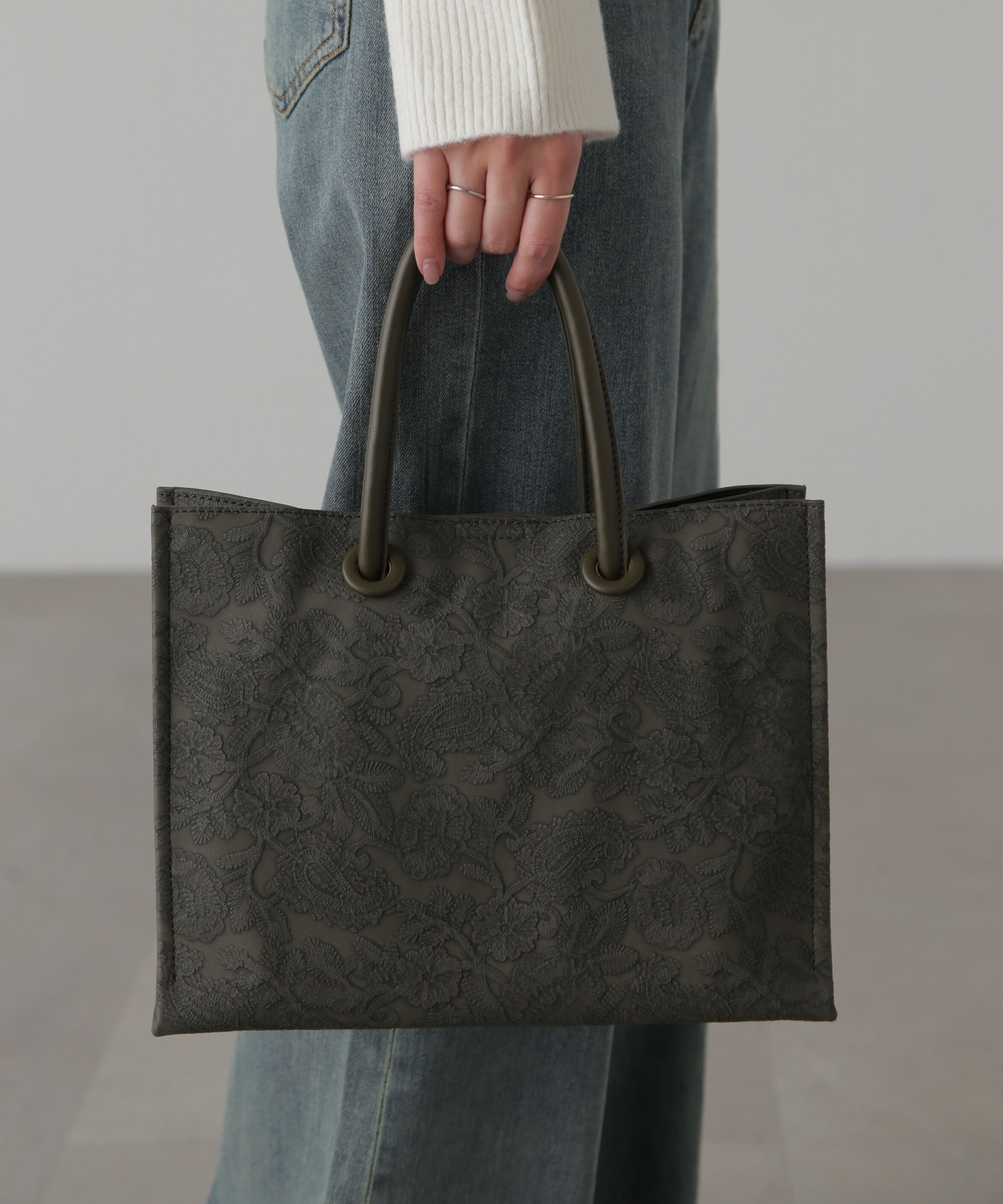  「エンボスペイズリーバッグ」|その他|