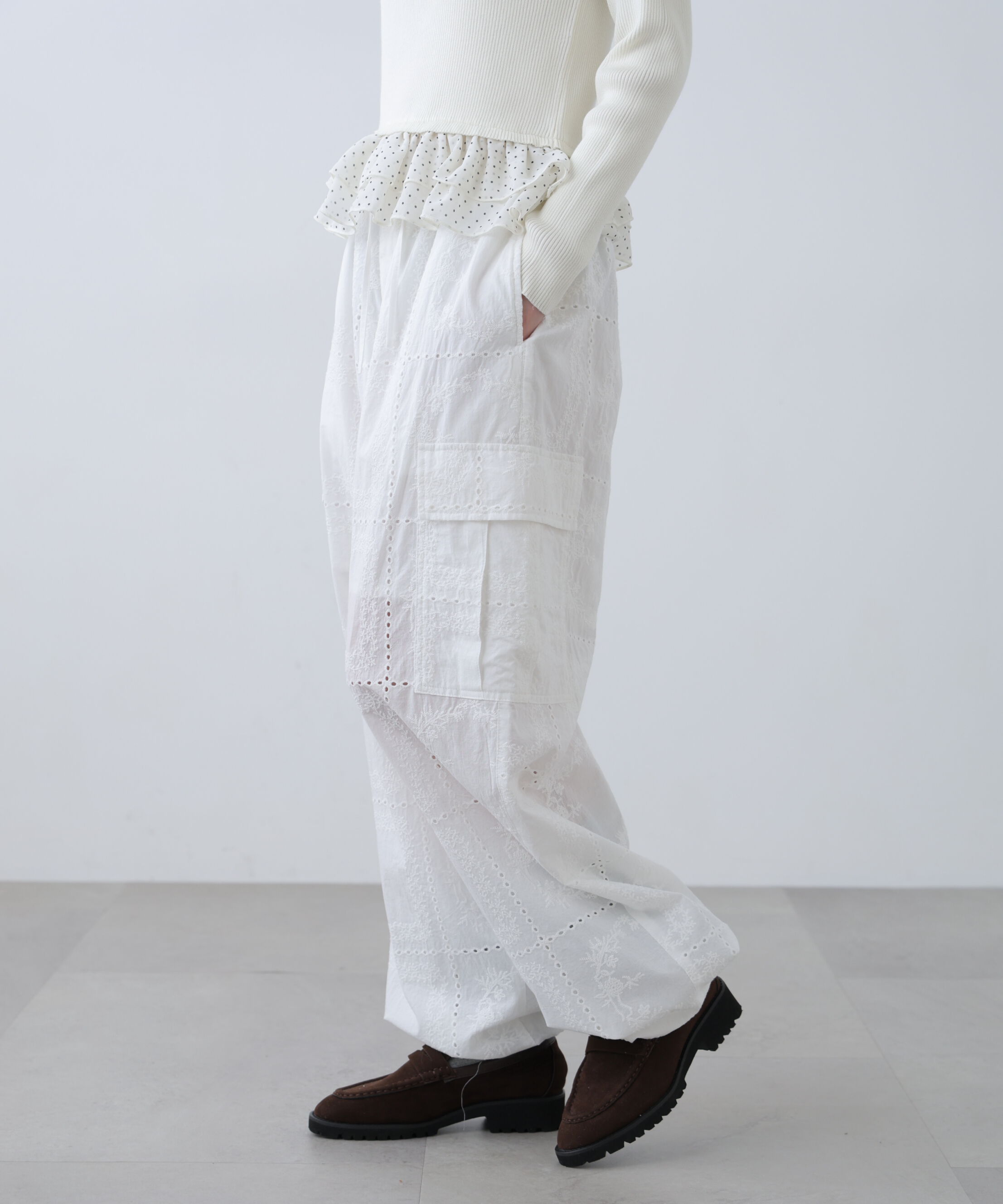  「レースカーゴパンツ」|その他|