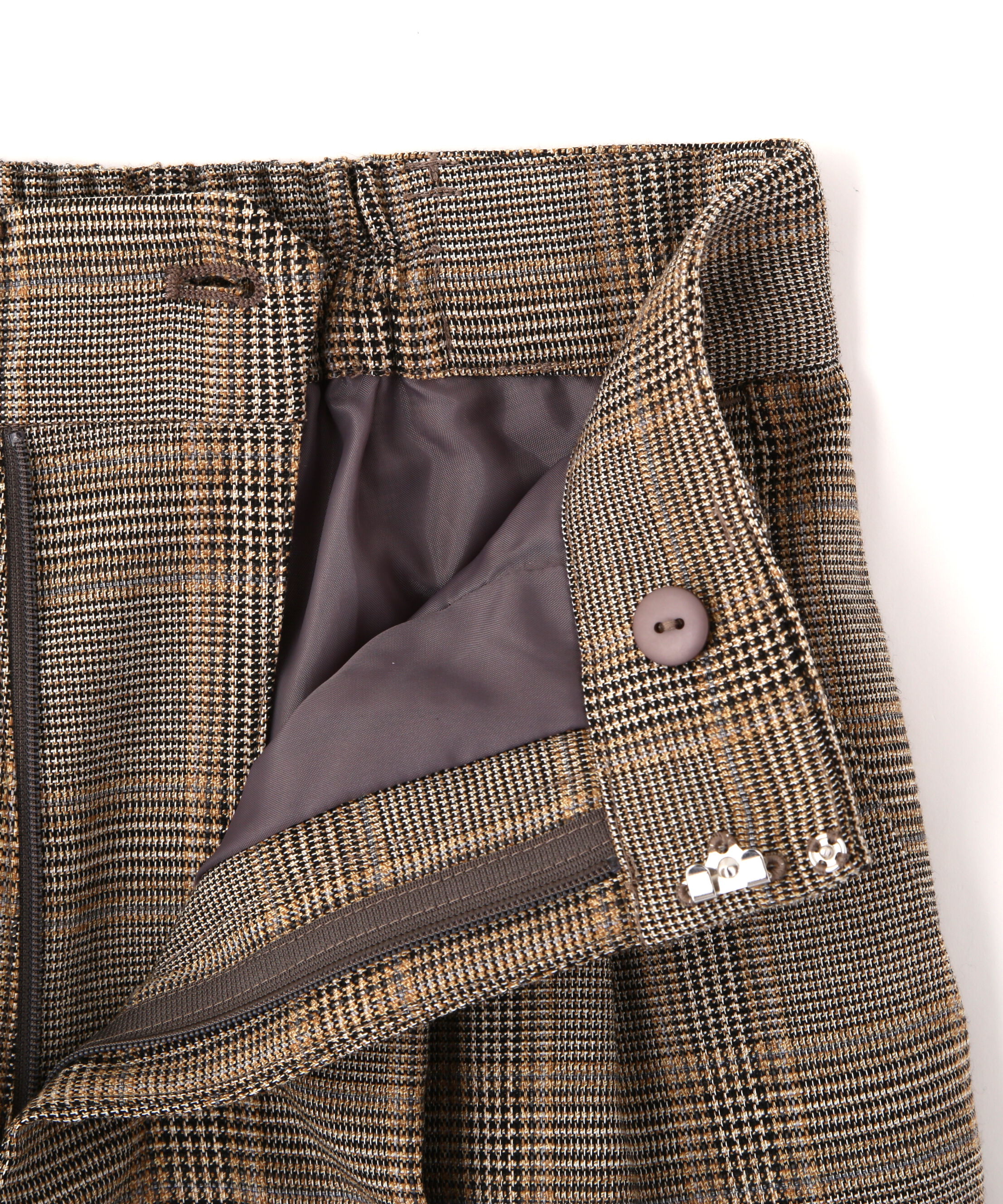  「麻調合繊タックワイドパンツ」|その他|