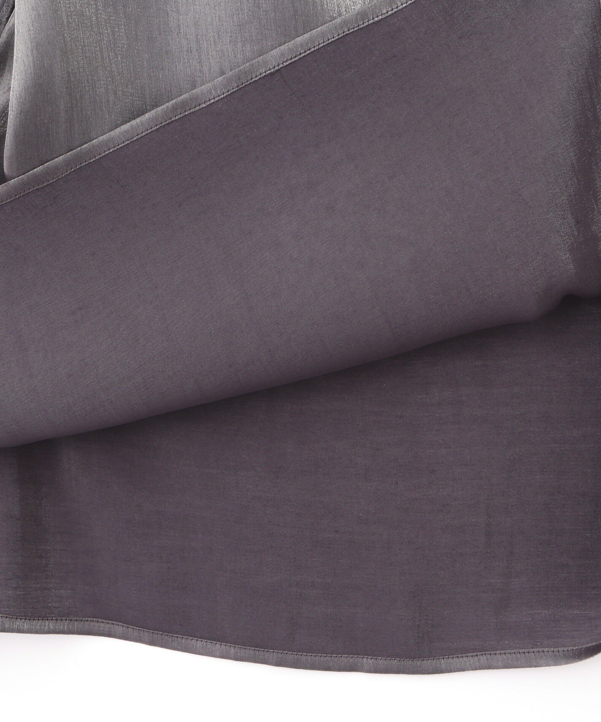  「シャンブレーサテンラップスカート」|スカート|