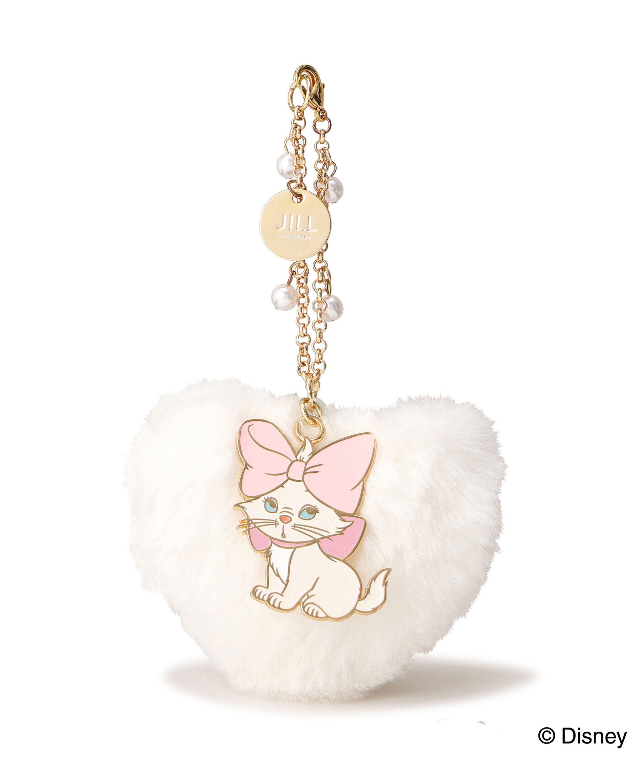  「Disney Marie/ハートチャーム」|その他|ホワイト