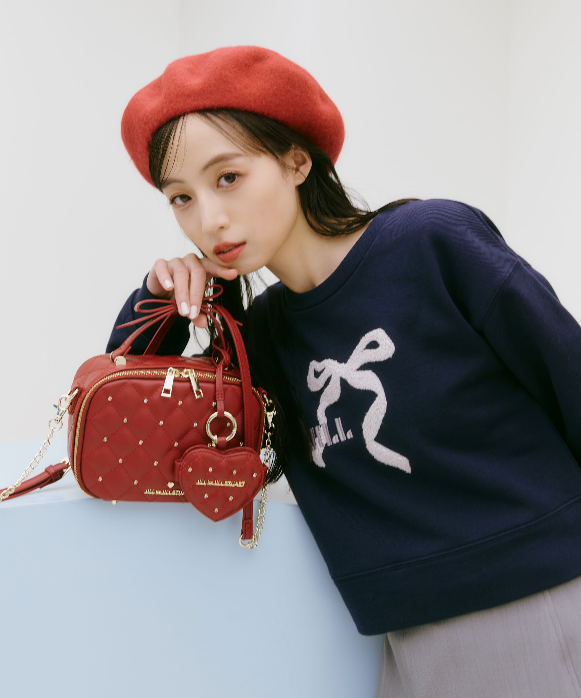  「キルティングビジューミラーチャーム」|その他|