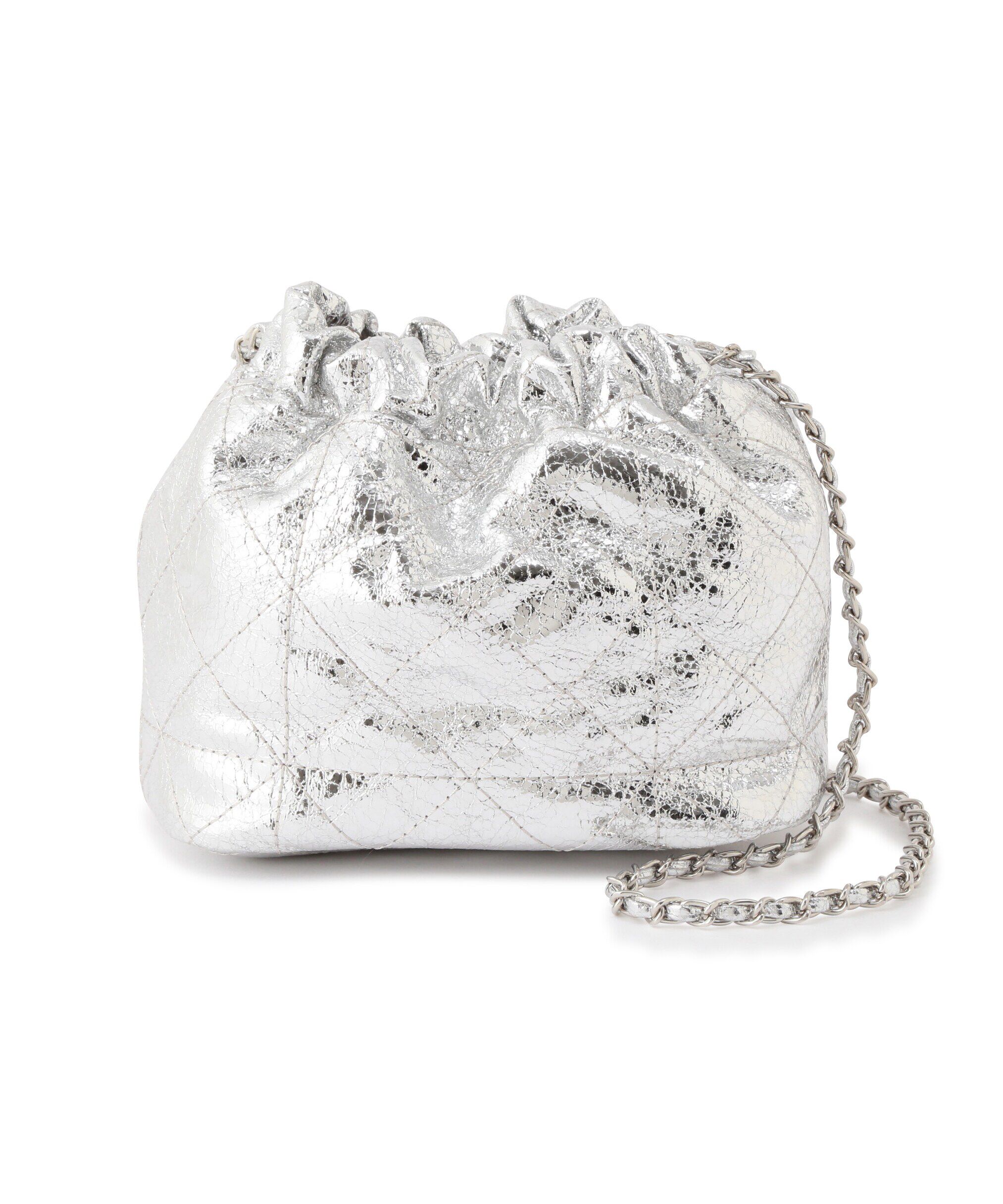 PROPORTION BODY DRESSING「メタリック巾着」|その他|シルバー