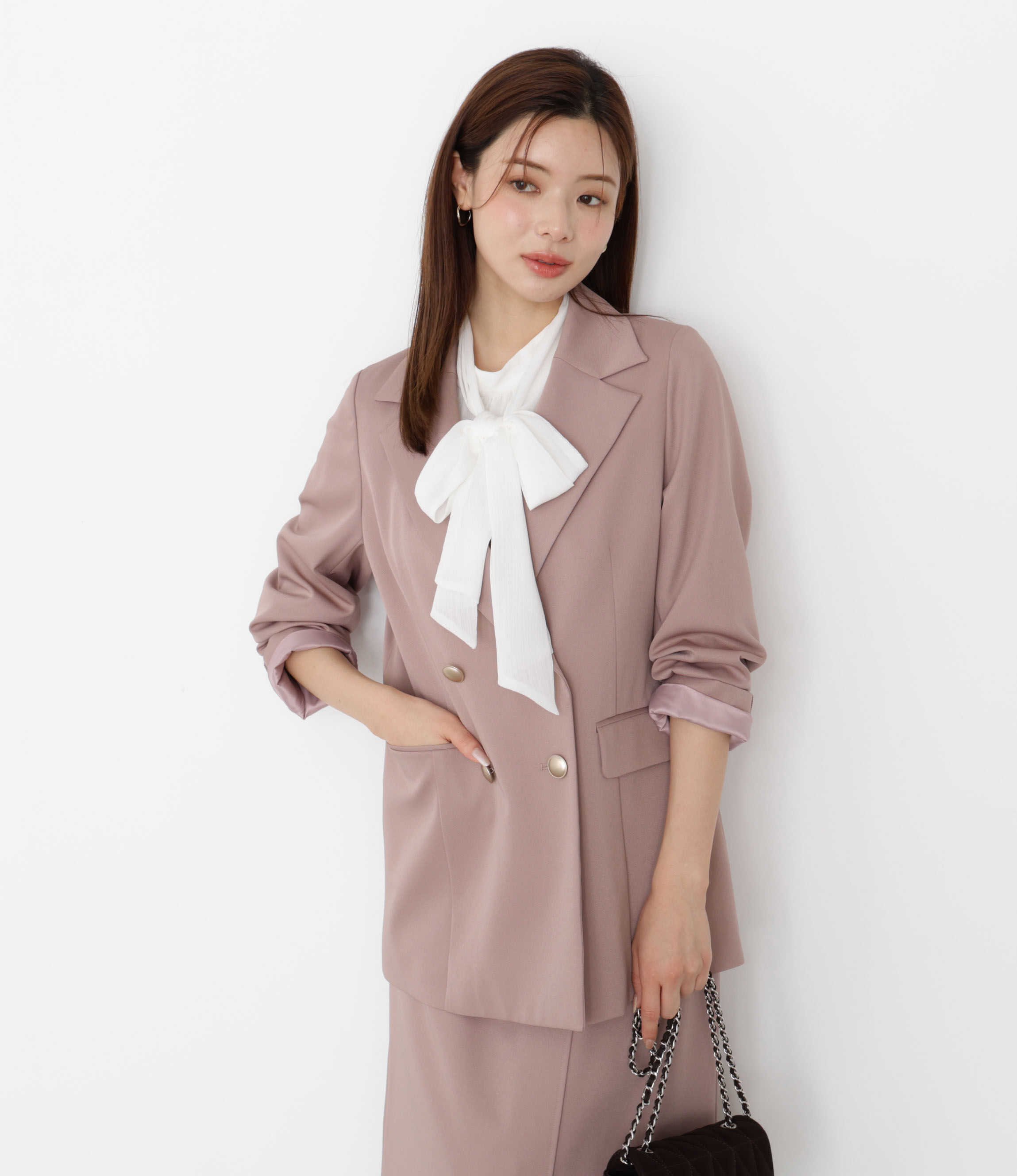 PROPORTION BODY DRESSING「ゴールド釦ダブルブレストジャケット 25AW」|その他|