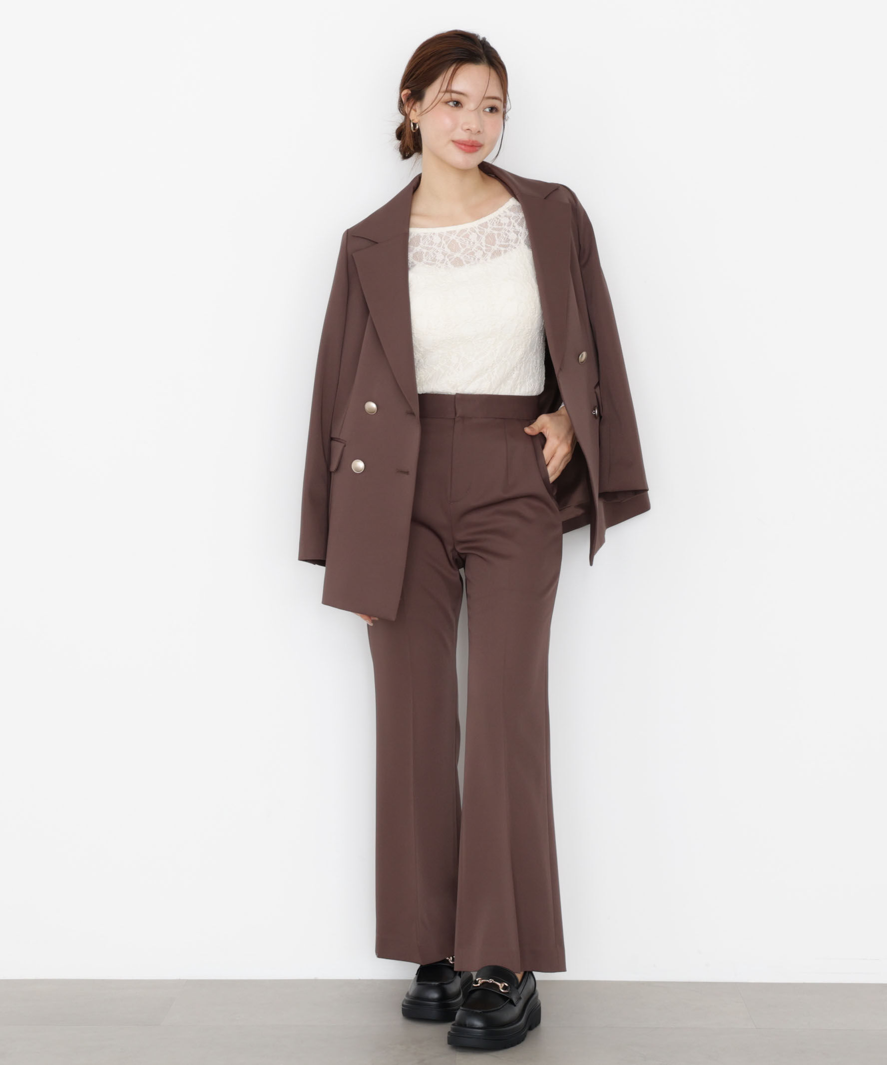 PROPORTION BODY DRESSING「ゴールド釦ダブルブレストジャケット 25AW」|その他|