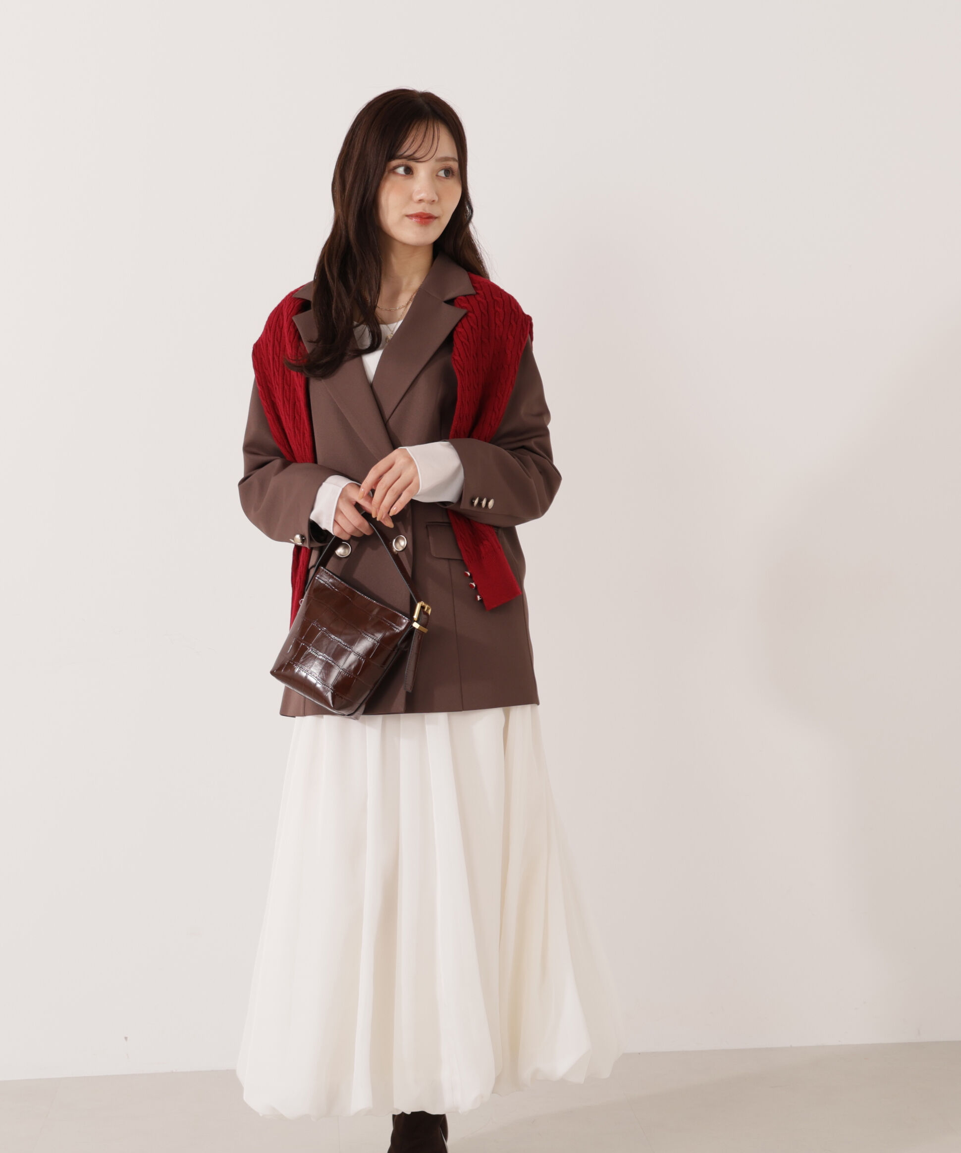 PROPORTION BODY DRESSING「ゴールド釦ダブルブレストジャケット 25AW」|その他|