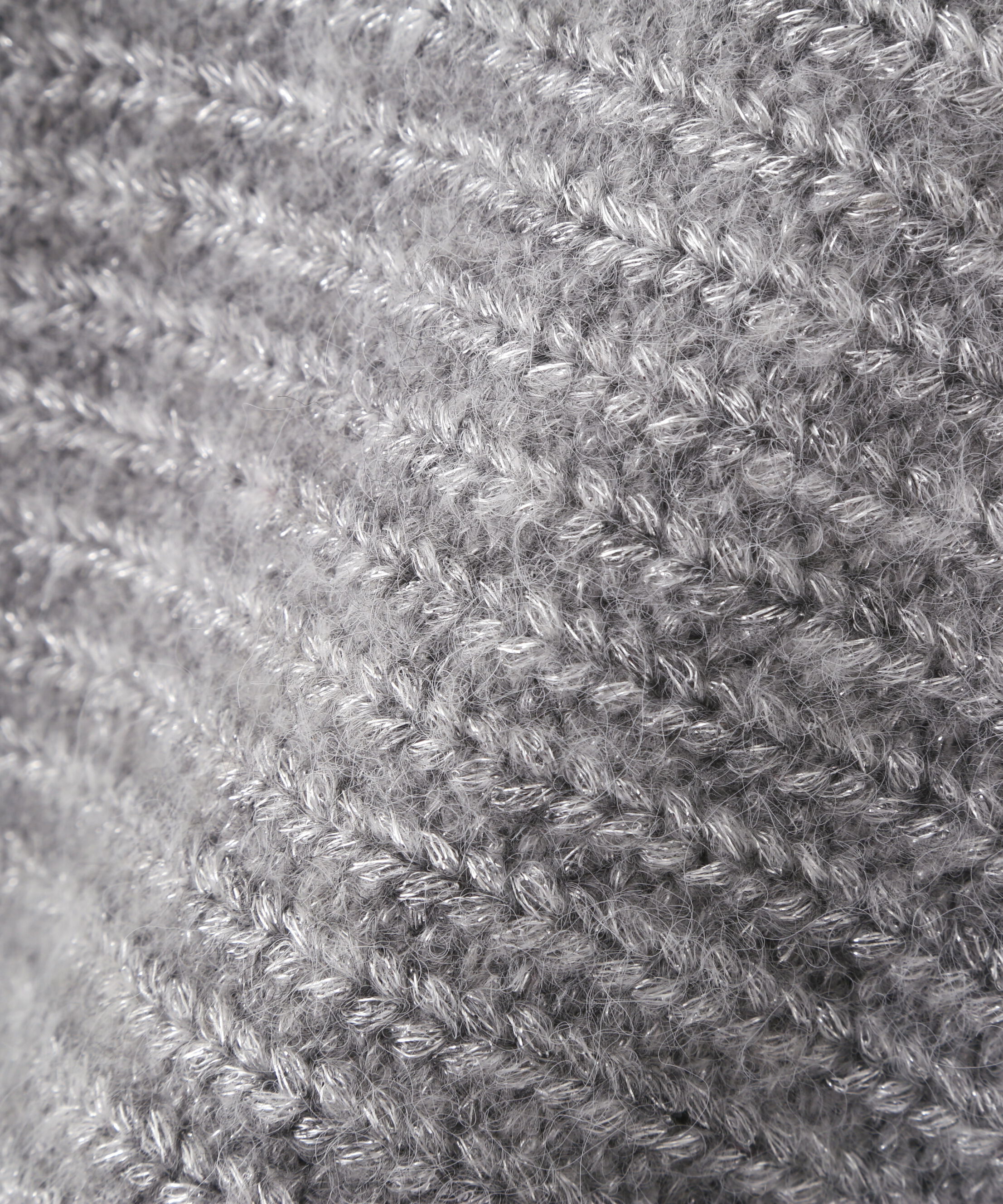 PROPORTION BODY DRESSING「ウールブレンドスタンドカラー畔ニット 25AW」|ニット・セーター|