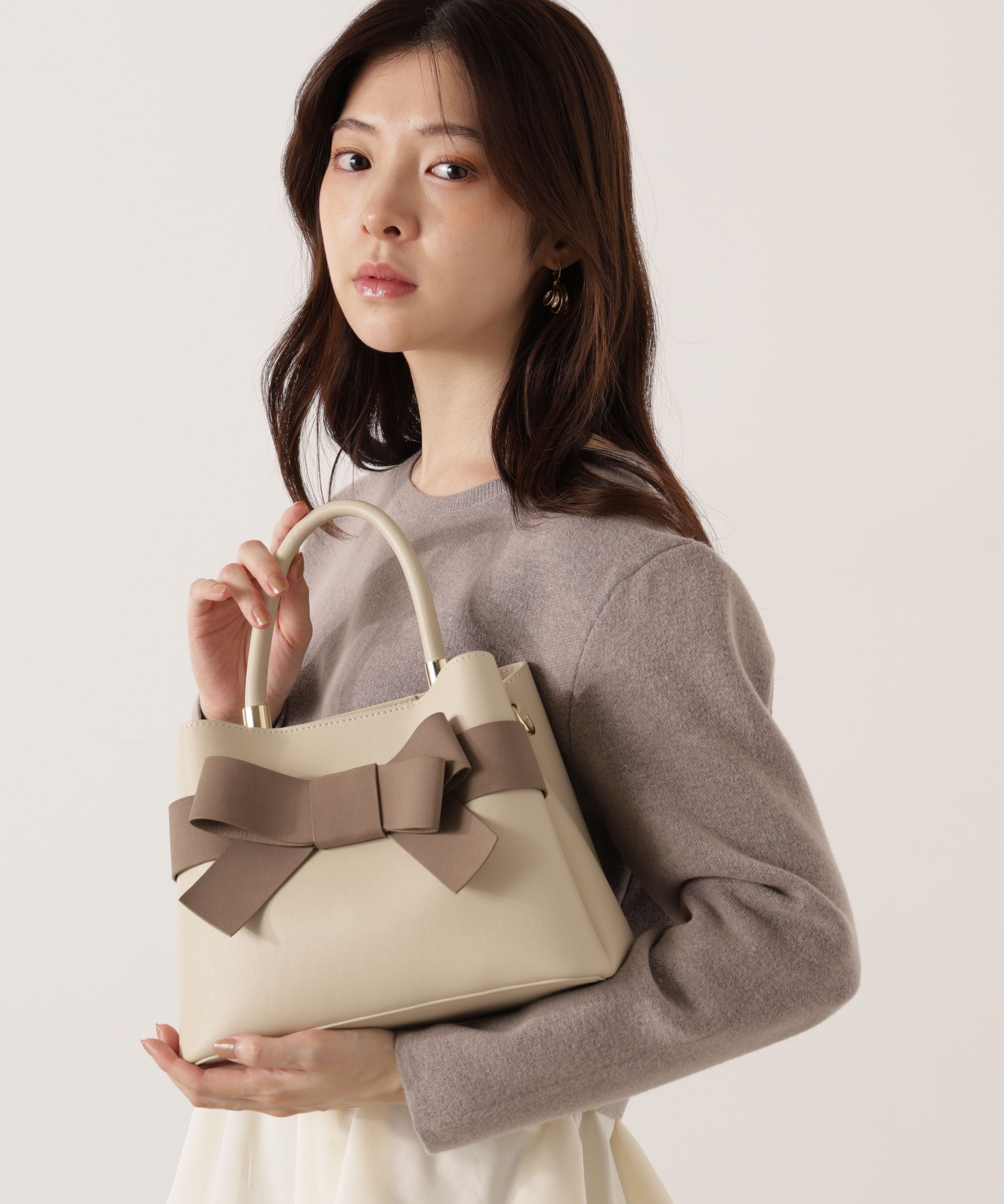 PROPORTION BODY DRESSING「フロントリボンバッグ 26SS」|その他|ライトベージ