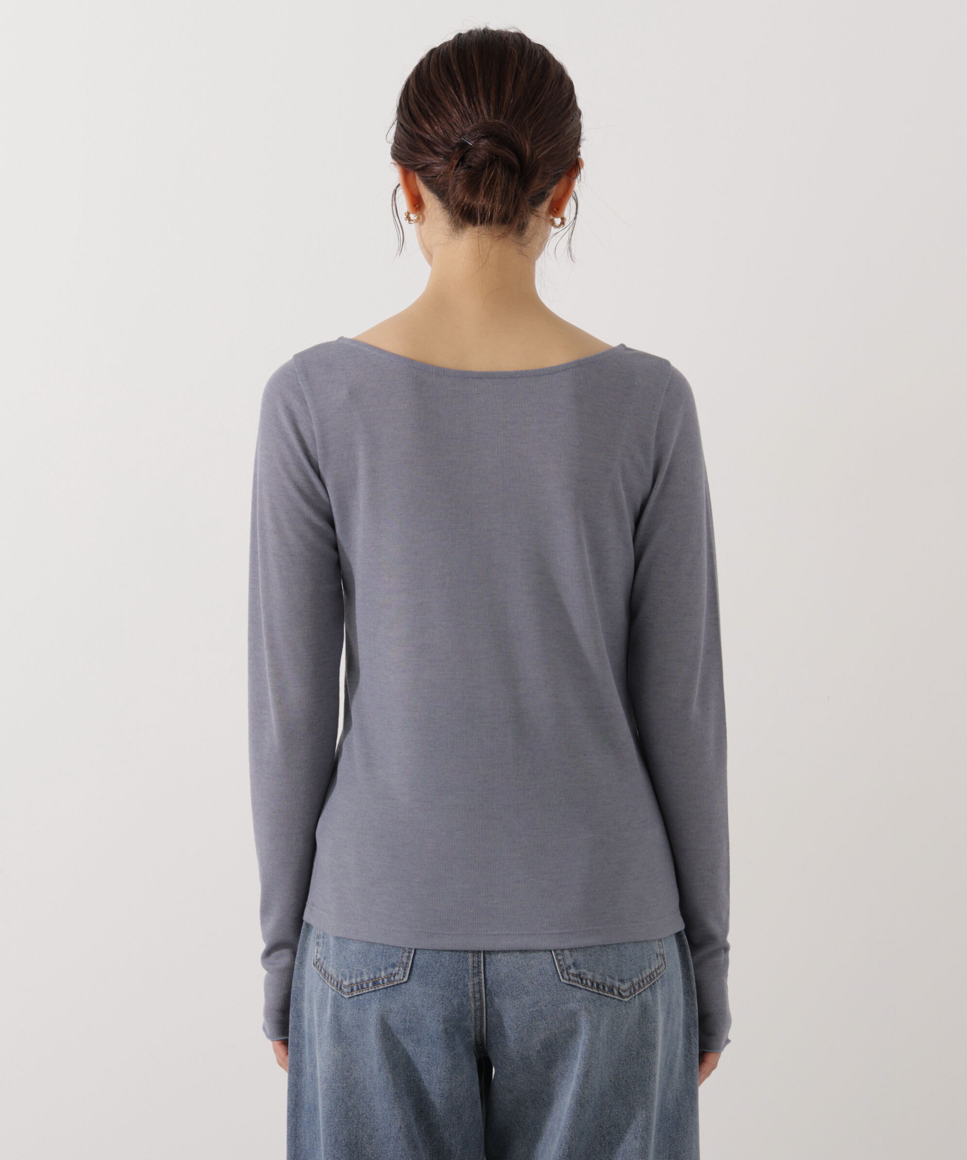 PROPORTION BODY DRESSING「〈a/mie〉シアーカットソー　26SS」|Tシャツ・カットソー|