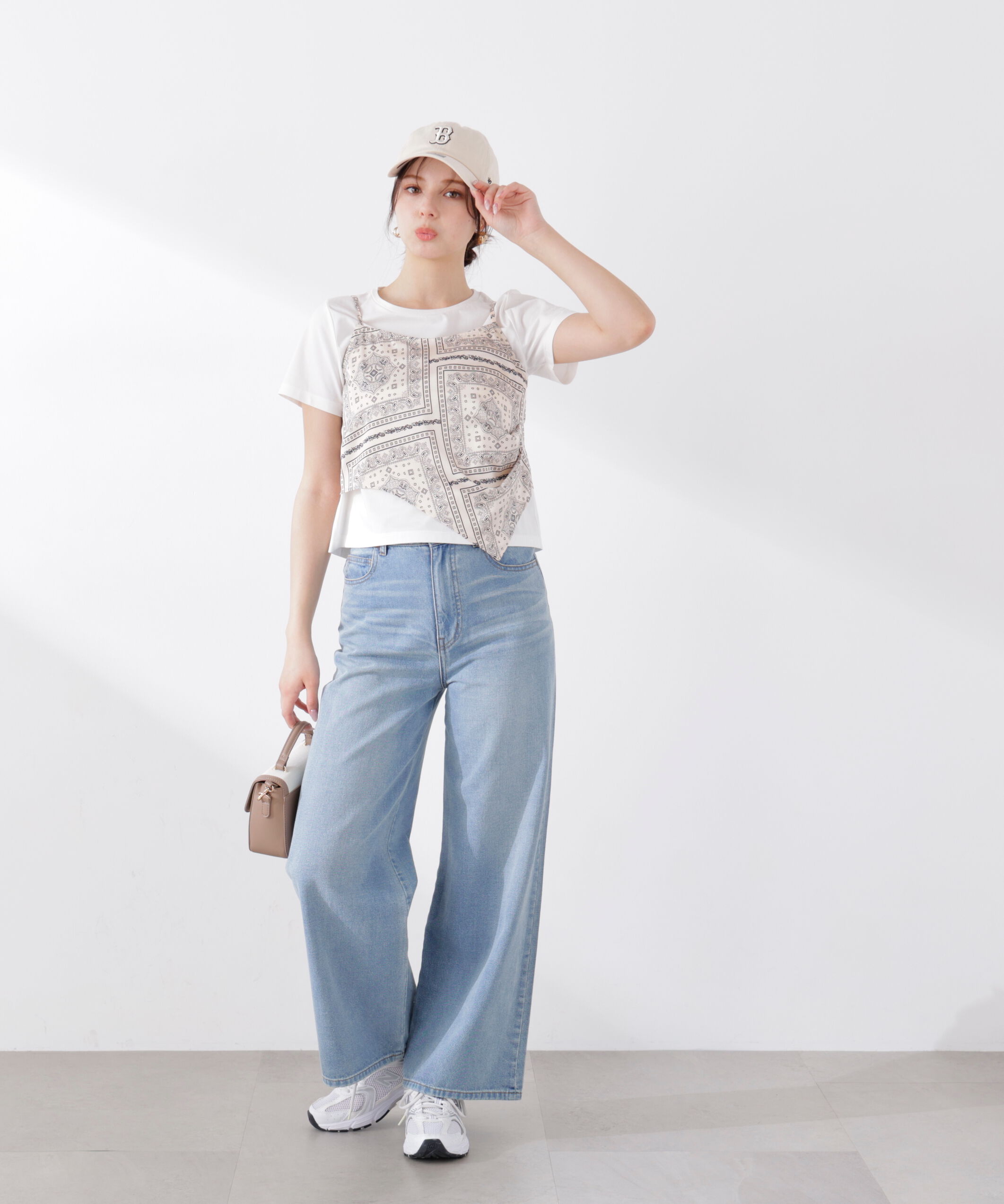 PROPORTION BODY DRESSING「〈a/mie〉ワイドデニムパンツ　26SS」|その他|