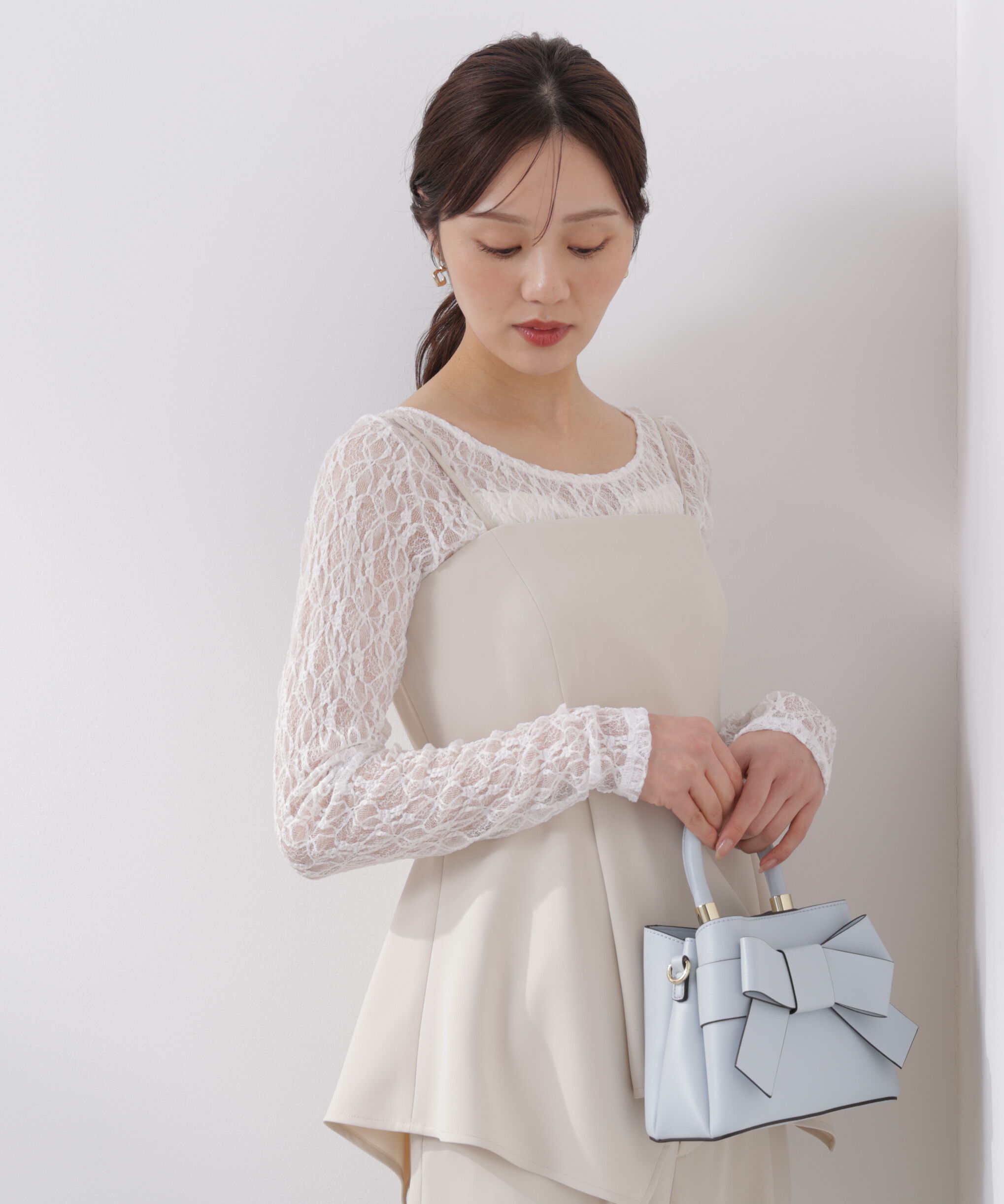 PROPORTION BODY DRESSING「ランダムヘムビスチェ　26SS」|シャツ・ブラウス|