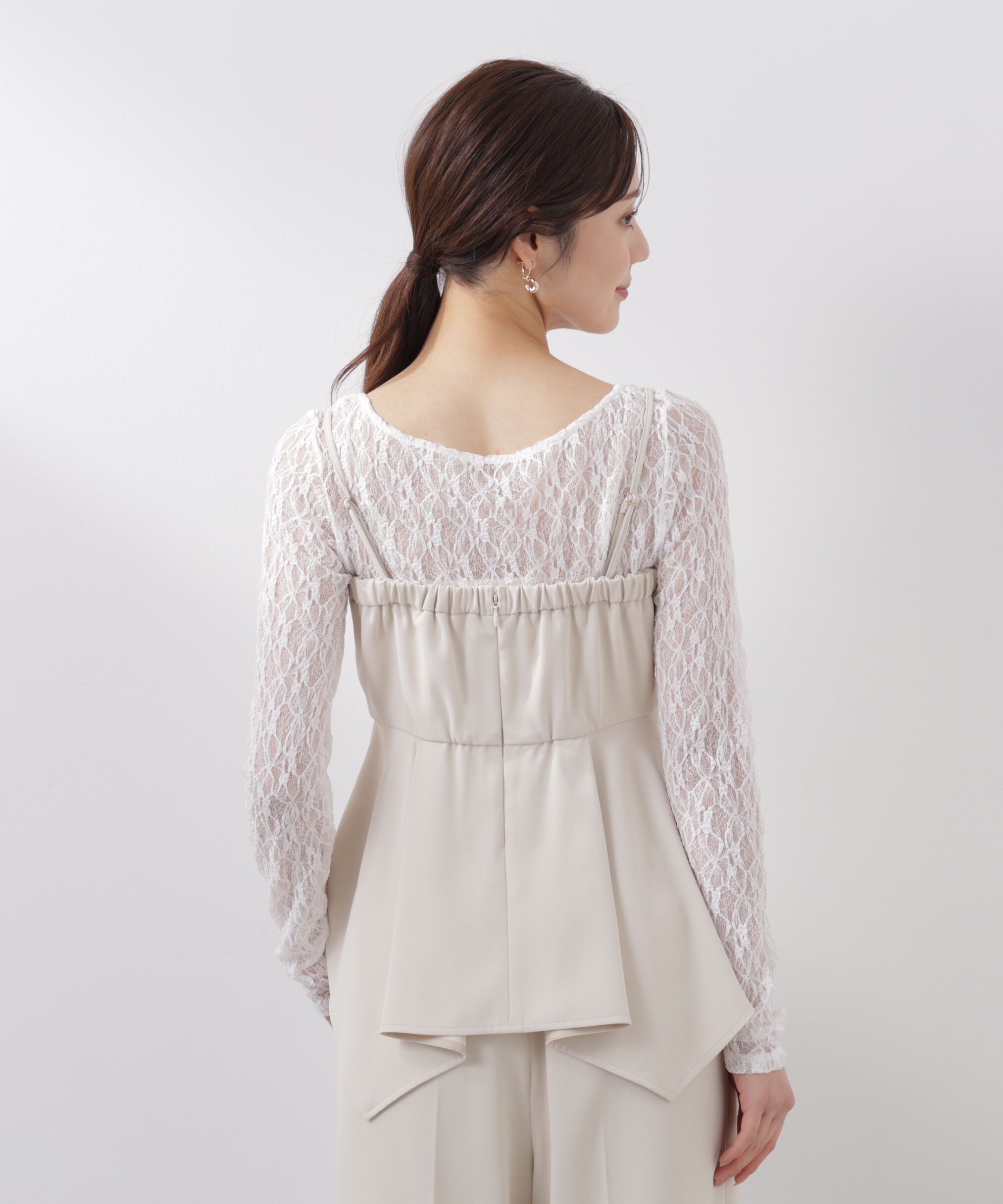 PROPORTION BODY DRESSING「ランダムヘムビスチェ　26SS」|シャツ・ブラウス|