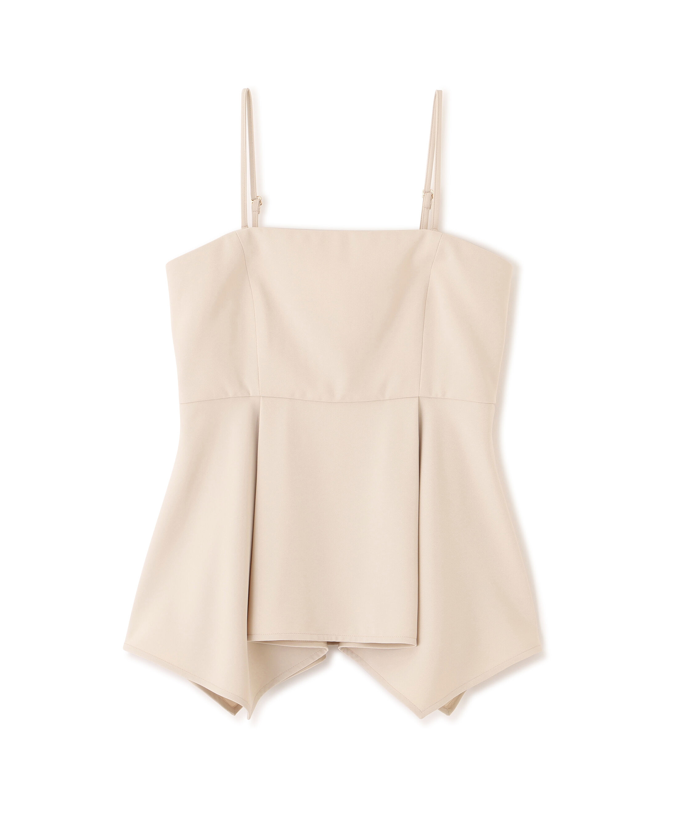 PROPORTION BODY DRESSING「ランダムヘムビスチェ　26SS」|シャツ・ブラウス|