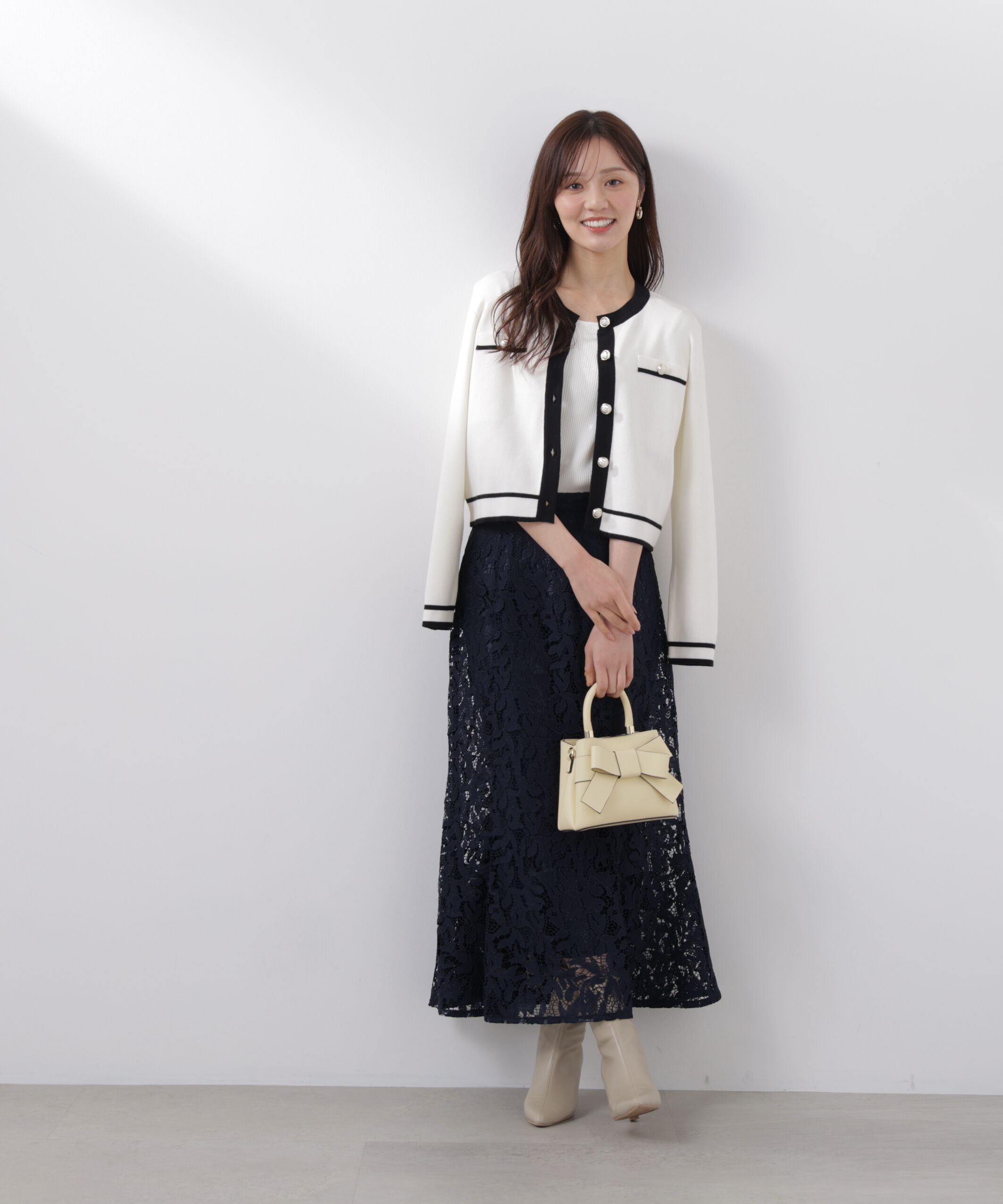 PROPORTION BODY DRESSING「レースマーメイドスカート　26SS」|スカート|