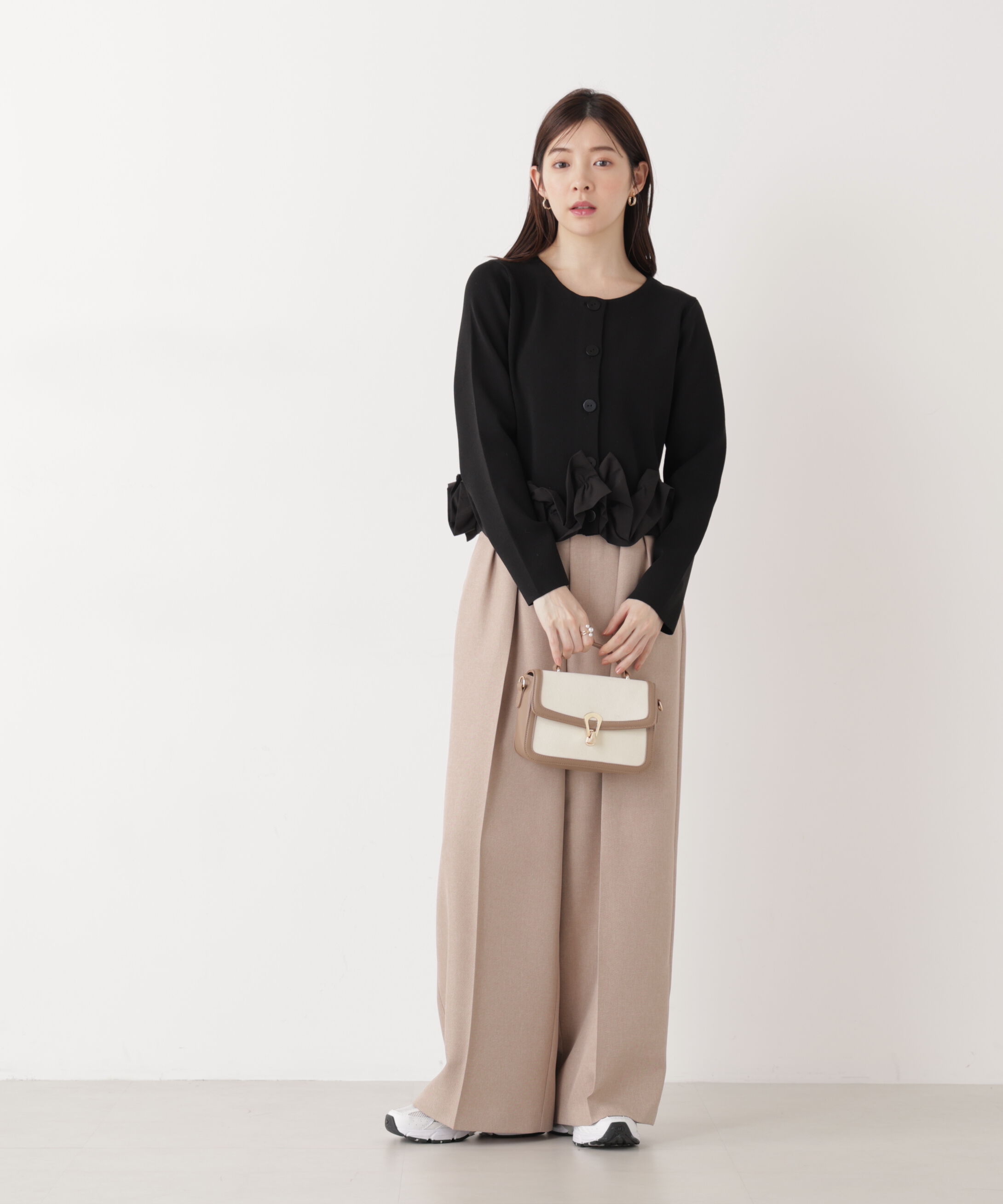 PROPORTION BODY DRESSING「ビットハイウエストワイドパンツ　26SS」|その他|