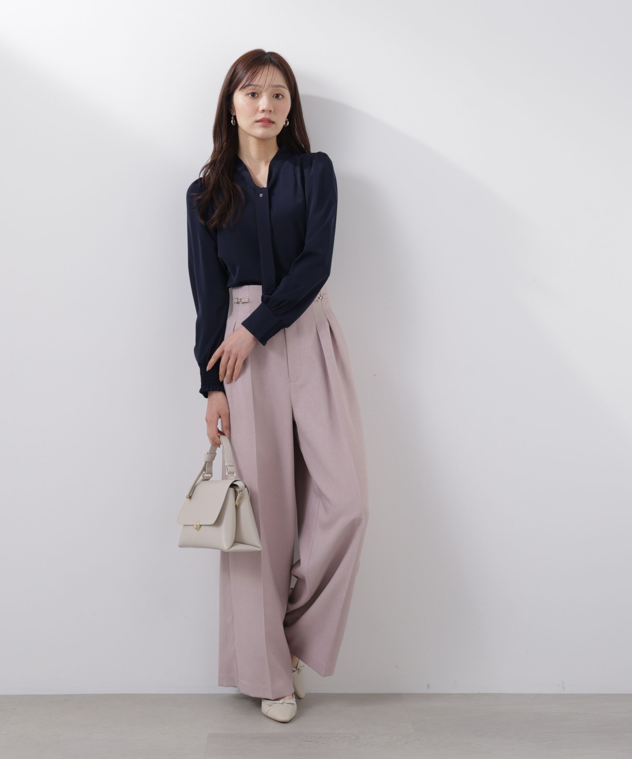 PROPORTION BODY DRESSING「ビットハイウエストワイドパンツ　26SS」|その他|