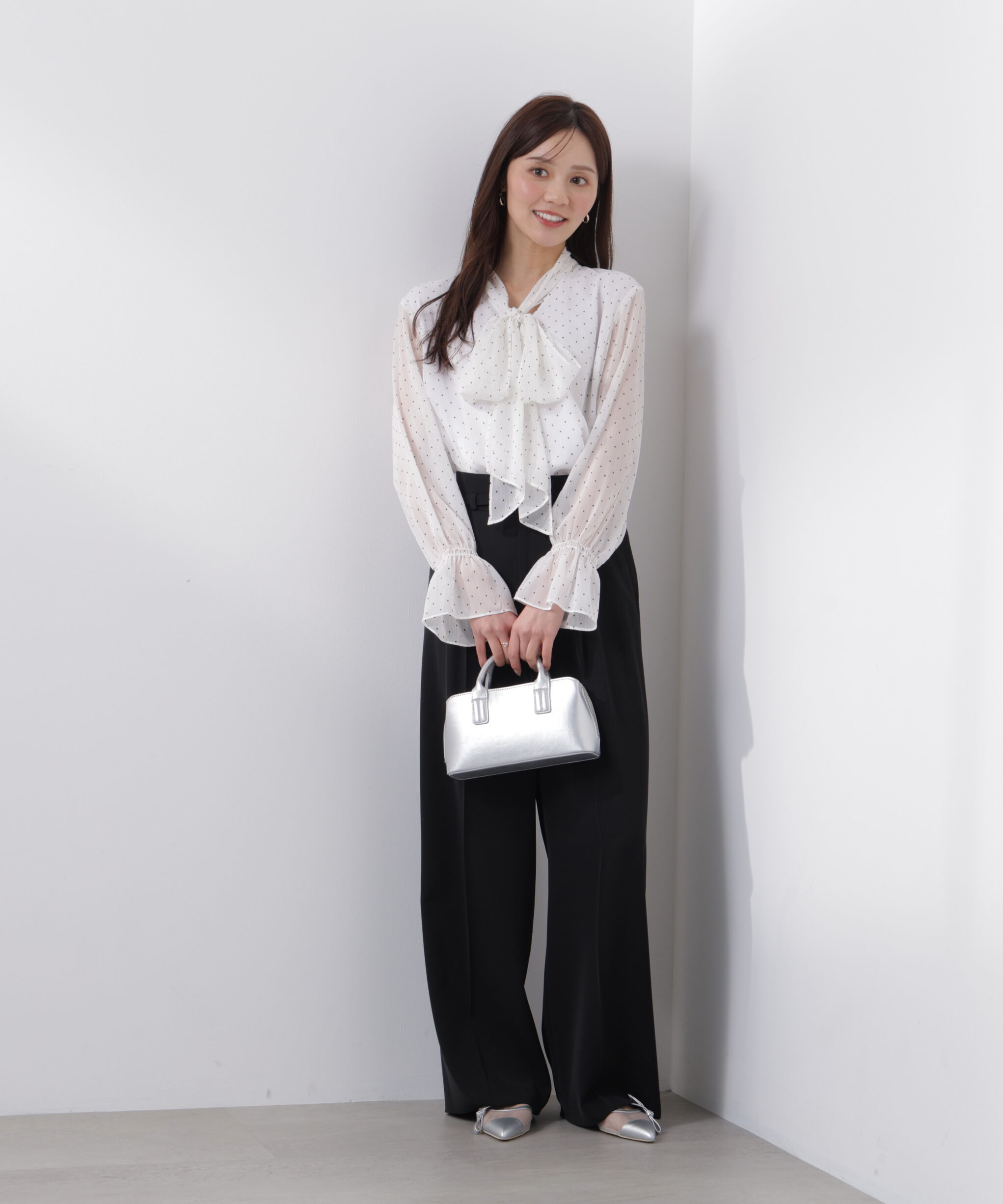 PROPORTION BODY DRESSING「ビッグリボンブラウス　26SS」|シャツ・ブラウス|