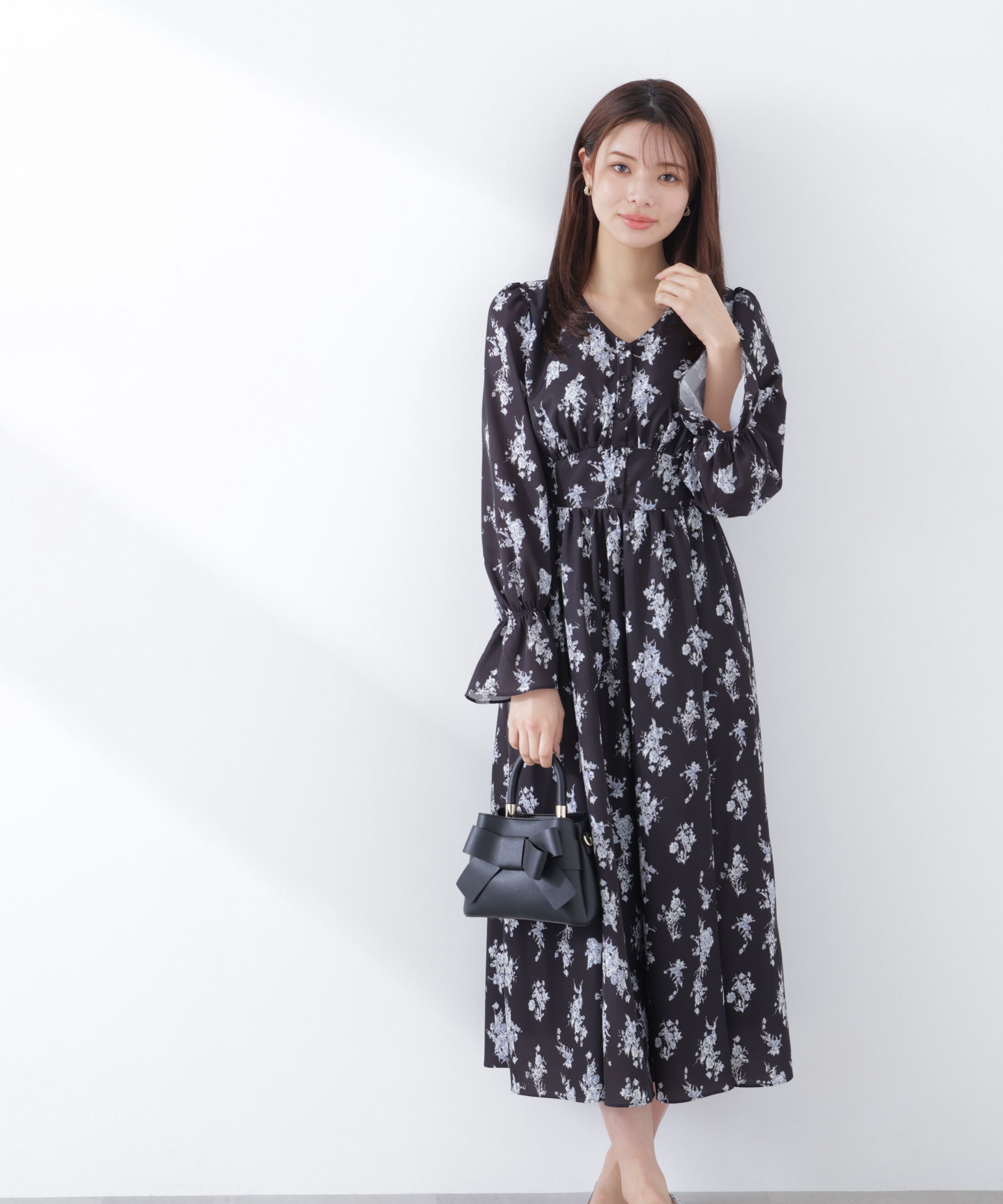 PROPORTION BODY DRESSING「フラワープリントワンピース　26SS」|ワンピース|