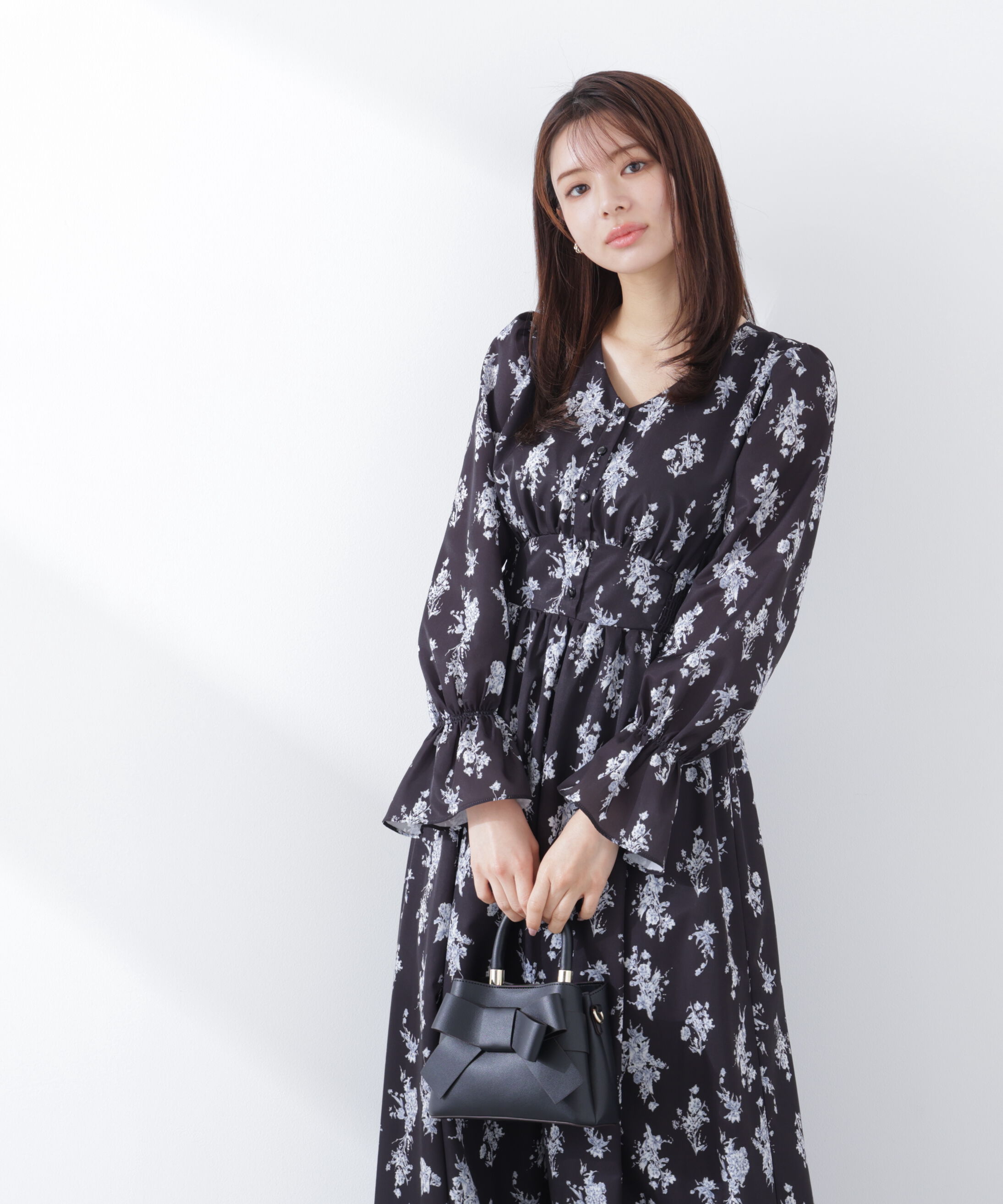 PROPORTION BODY DRESSING「フラワープリントワンピース　26SS」|ワンピース|