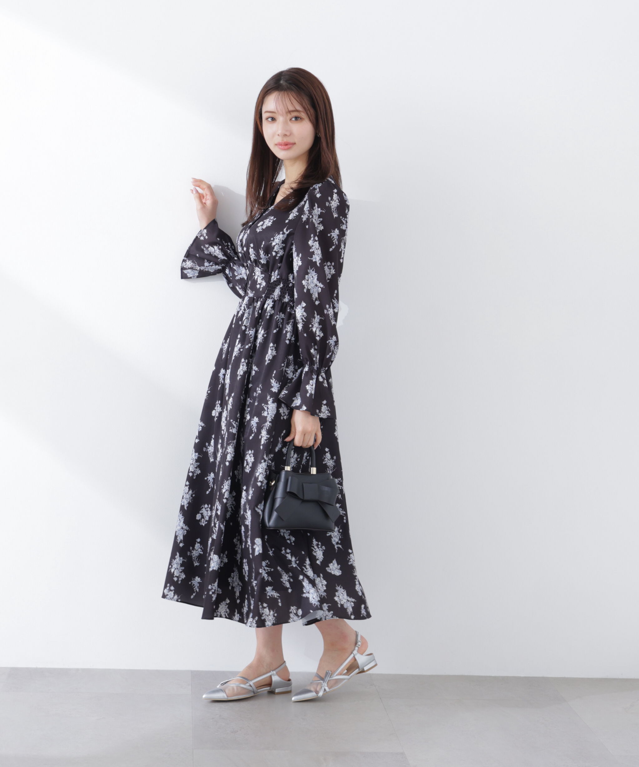 PROPORTION BODY DRESSING「フラワープリントワンピース　26SS」|ワンピース|