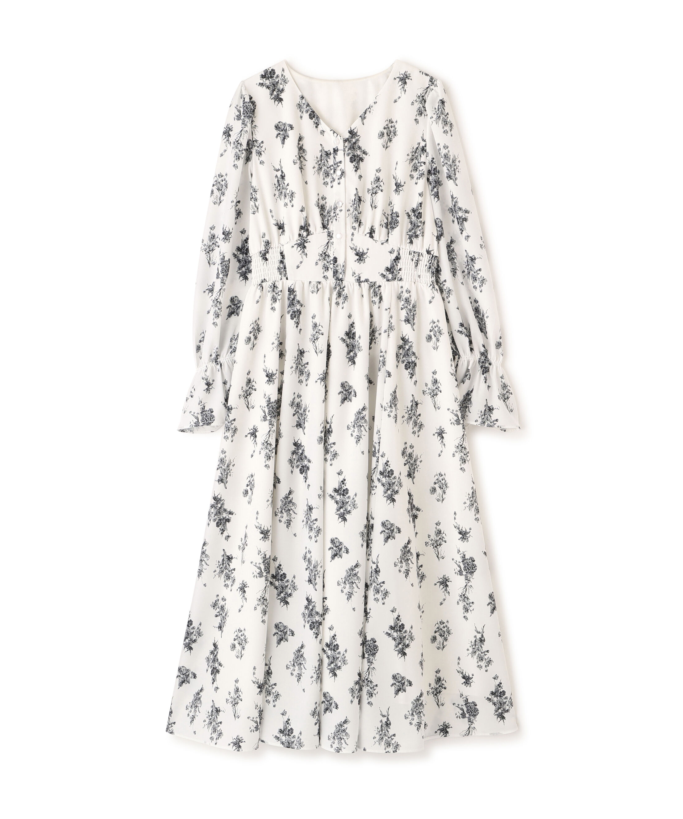 PROPORTION BODY DRESSING「フラワープリントワンピース　26SS」|ワンピース|