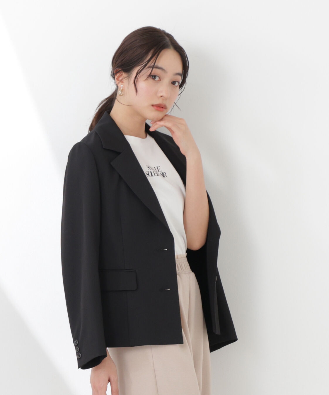 PROPORTION BODY DRESSING「ミディアムショートテーラードジャケット　26SS」|その他|