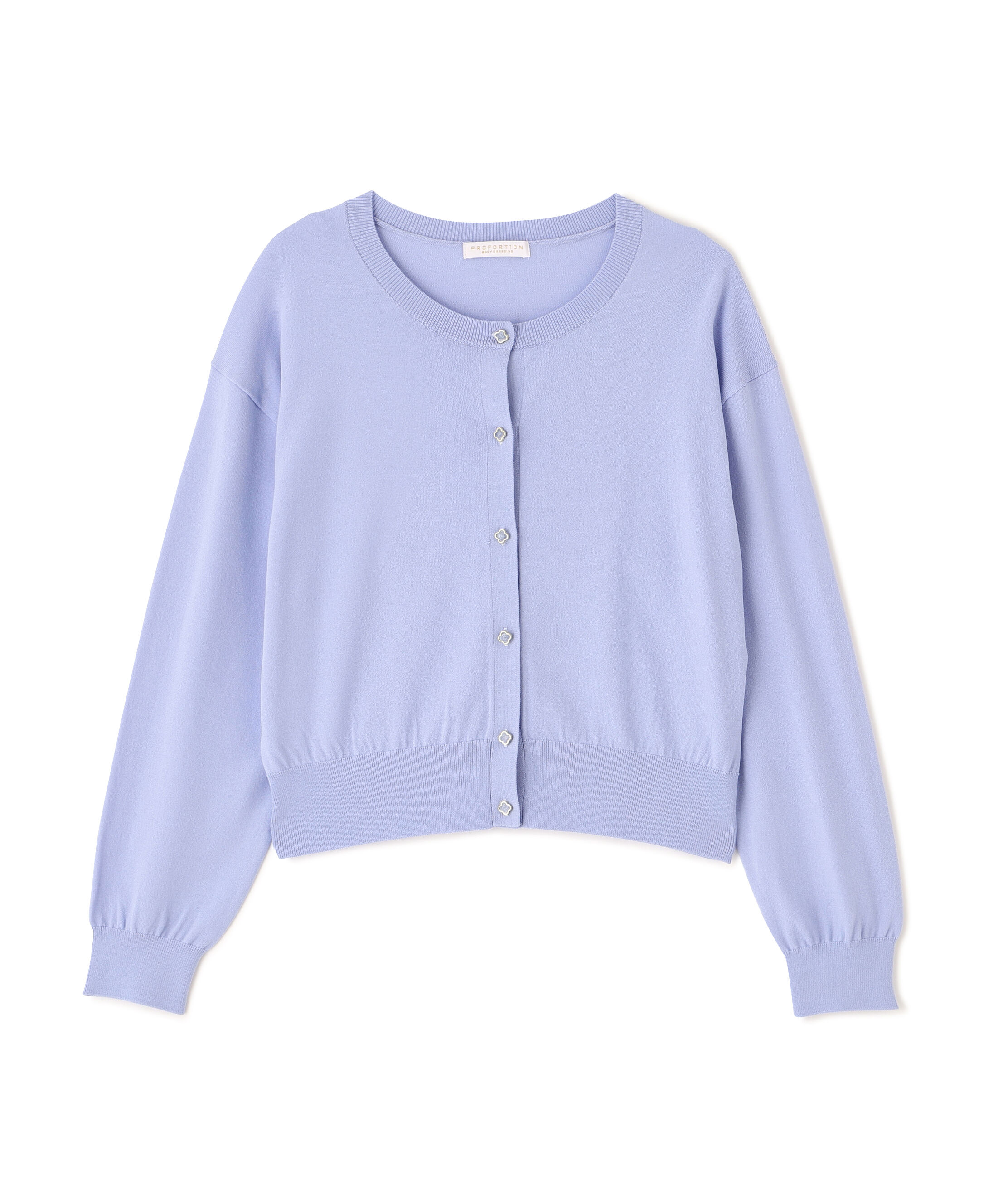 PROPORTION BODY DRESSING「＜ウォッシャブル/UV＞ベーシックカーディガン　26SS」|カーディガン|