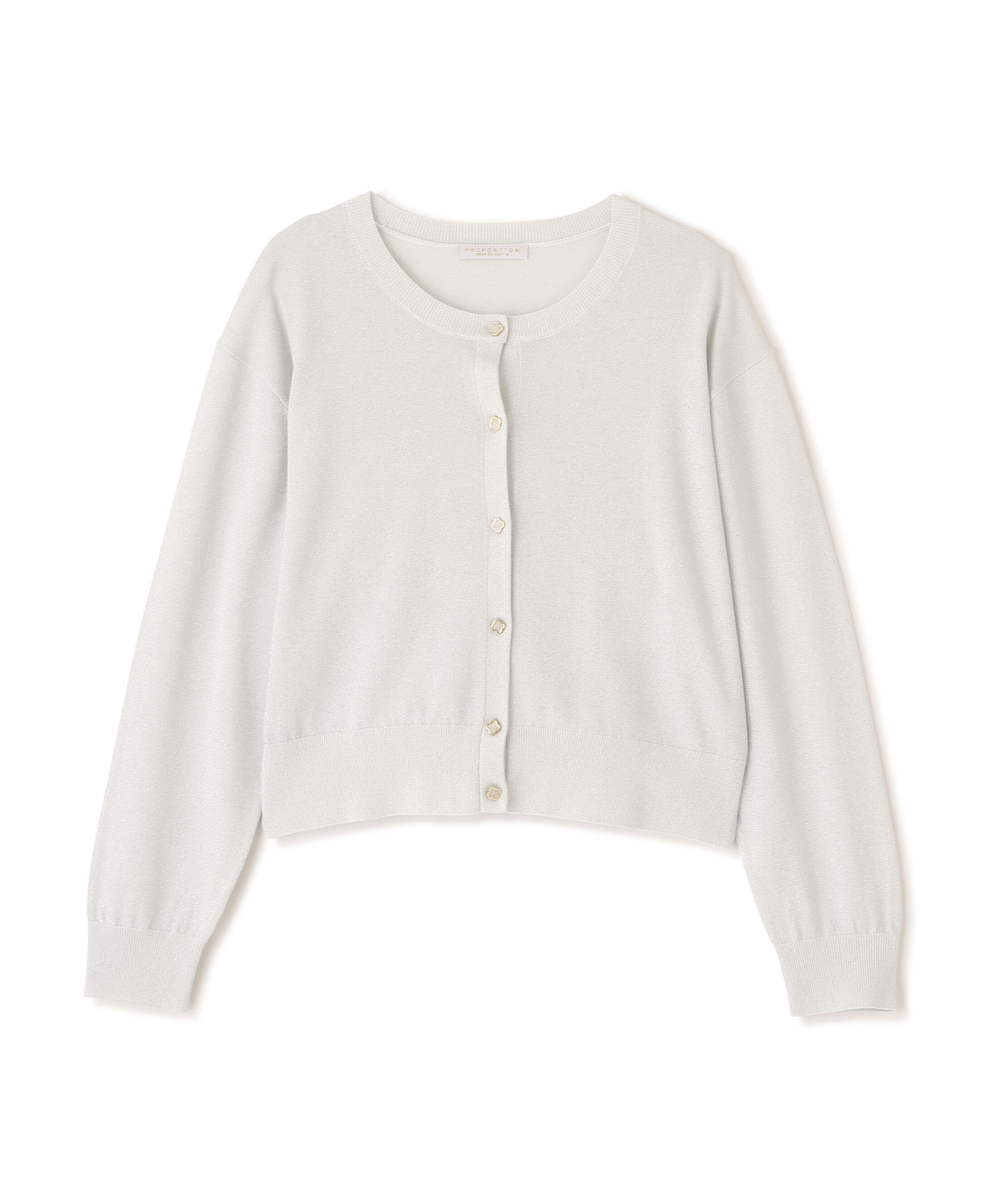 PROPORTION BODY DRESSING「＜ウォッシャブル/UV＞ベーシックカーディガン　26SS」|カーディガン|