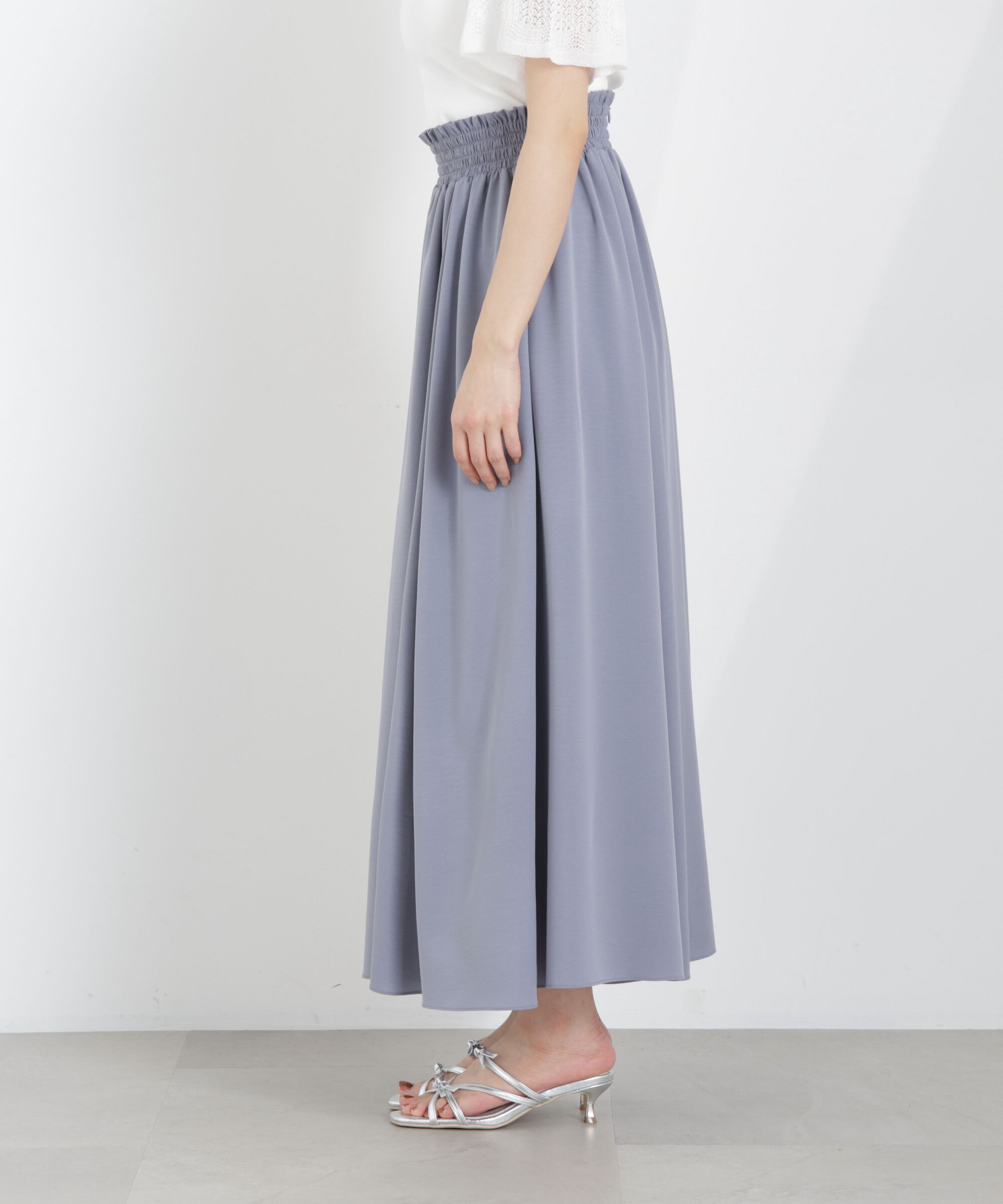 PROPORTION BODY DRESSING「ゴムシャーリングギャザースカート　26SS」|スカート|