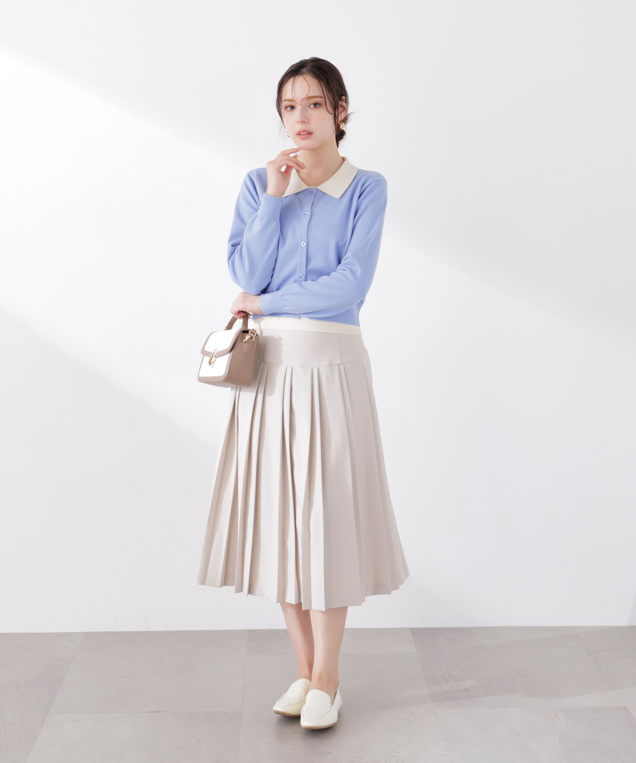 PROPORTION BODY DRESSING「ミディープリーツスカート　26SS」|スカート|