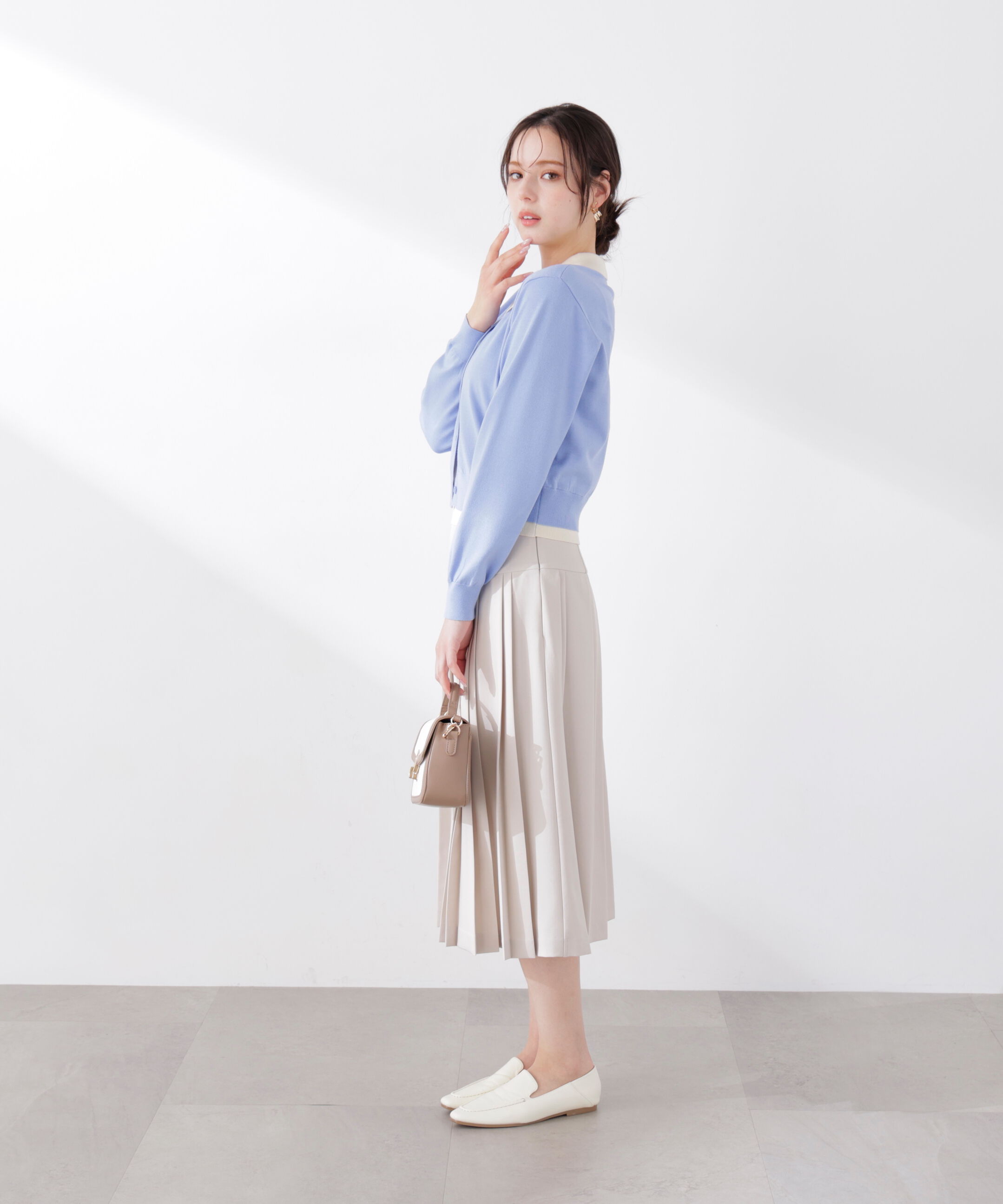 PROPORTION BODY DRESSING「ミディープリーツスカート　26SS」|スカート|