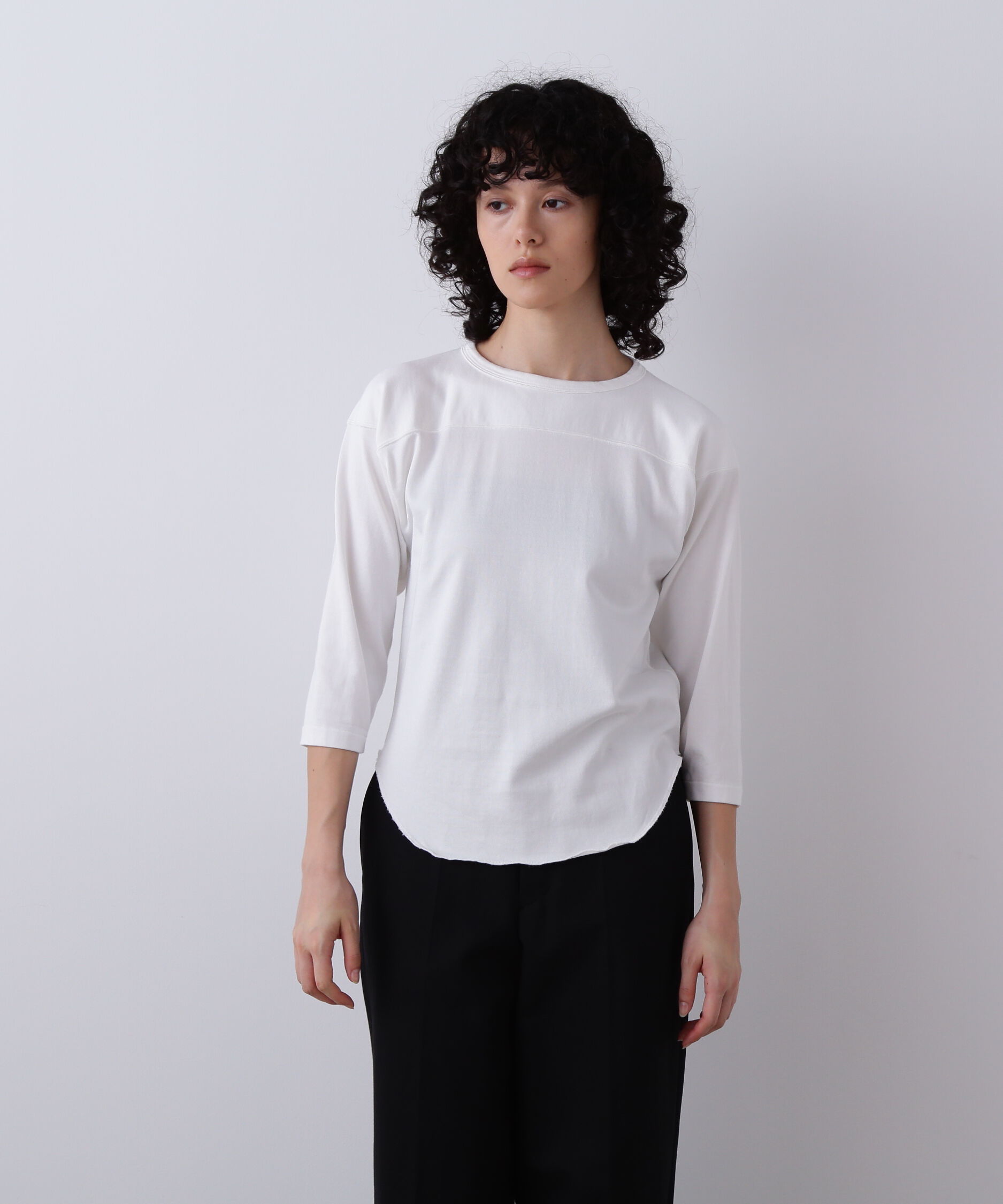 YLEVE 「YLEVE / COTTON RAYON PIGMENT DYE FOOTBALL PULLOVER」|Tシャツ・カットソー|