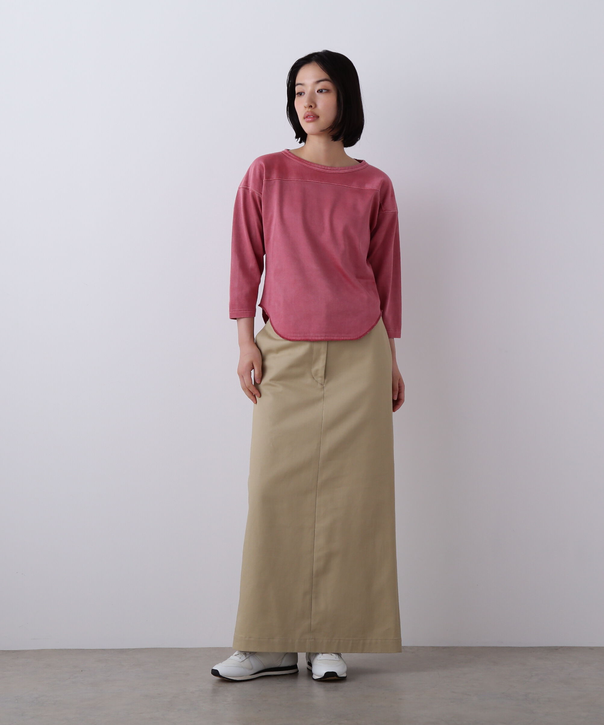 YLEVE 「YLEVE / COTTON RAYON PIGMENT DYE FOOTBALL PULLOVER」|Tシャツ・カットソー|