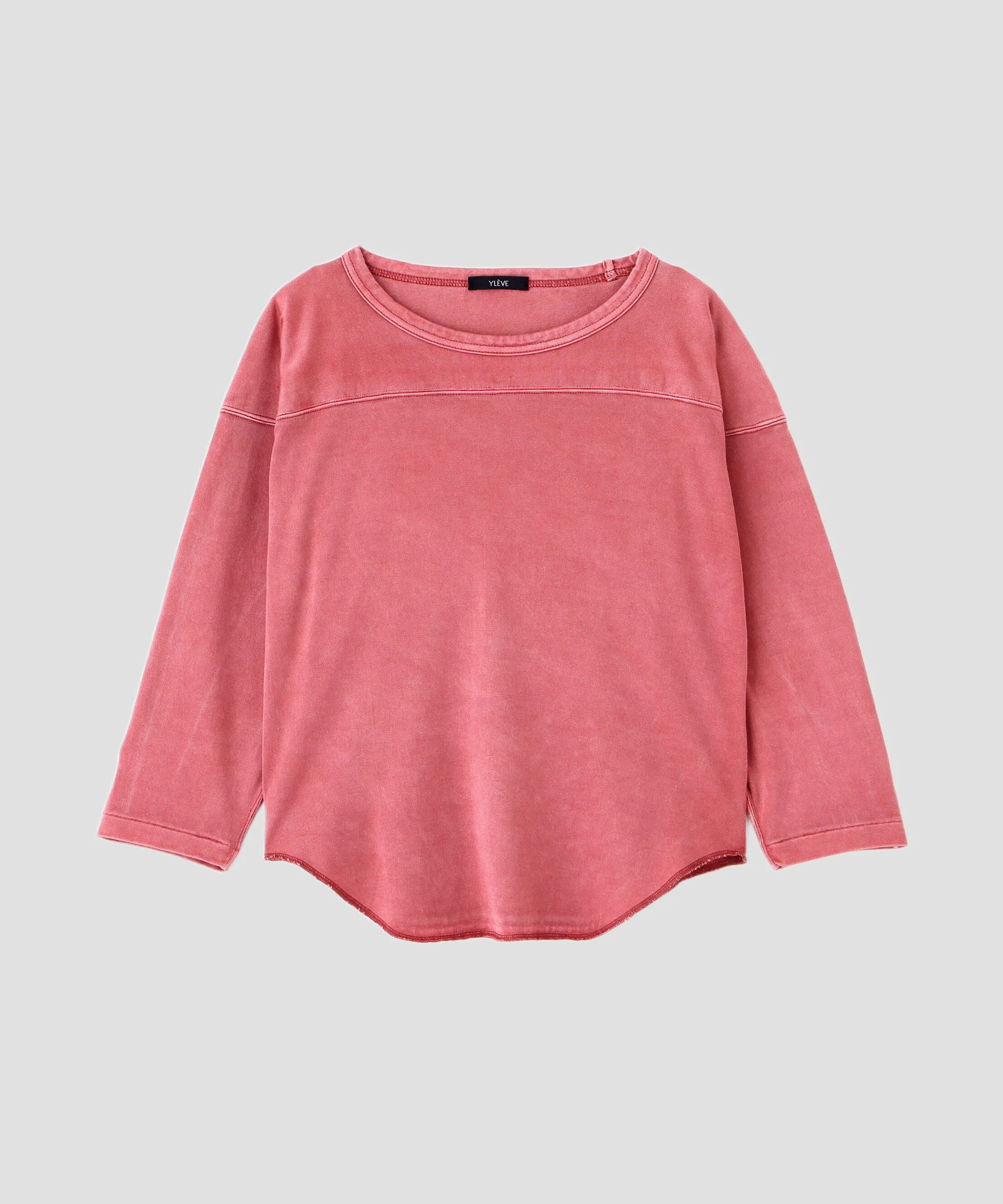 YLEVE 「YLEVE / COTTON RAYON PIGMENT DYE FOOTBALL PULLOVER」|Tシャツ・カットソー|