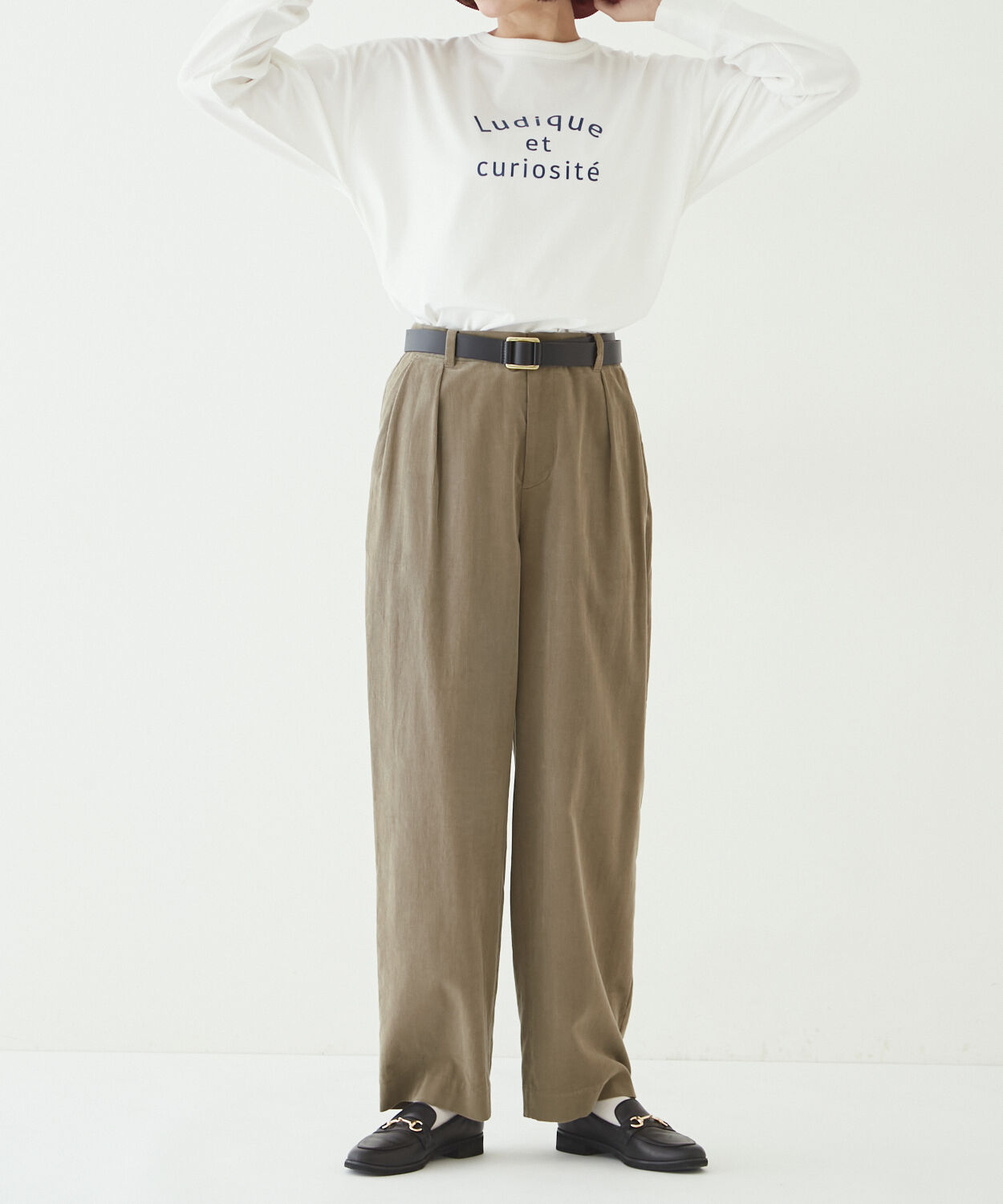  「◆エアーコールセミワイドパンツ」|その他|