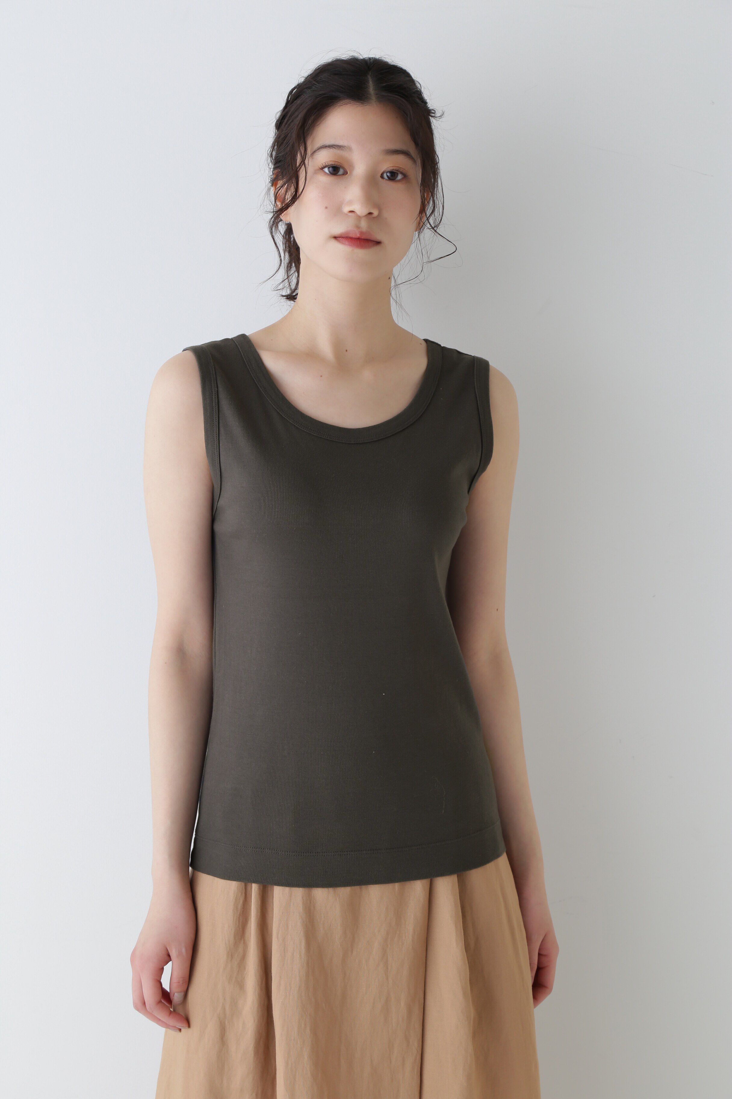  「◆オーガニックコットンタンクトップ」|Tシャツ・カットソー|