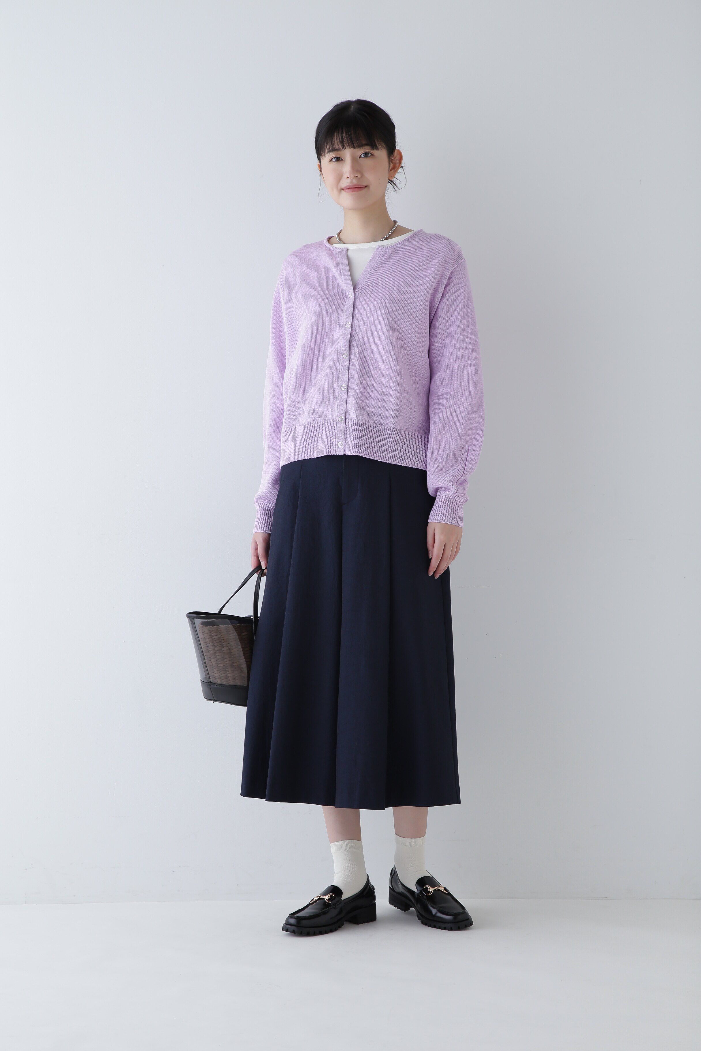  「◆ミドルゲージギマカーディガン」|ニット・セーター|