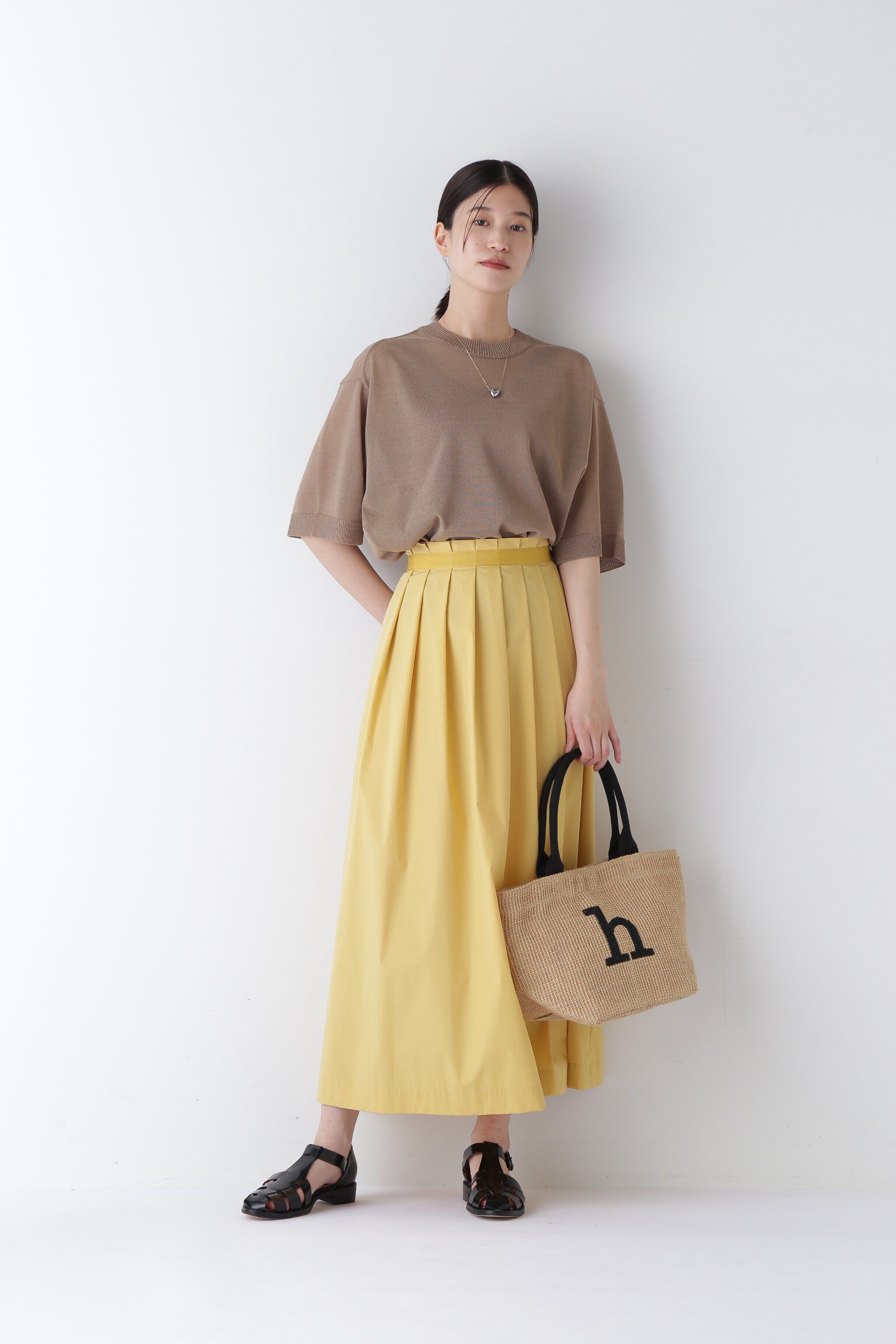  「◆コットンＰＥタックスカート」|スカート|