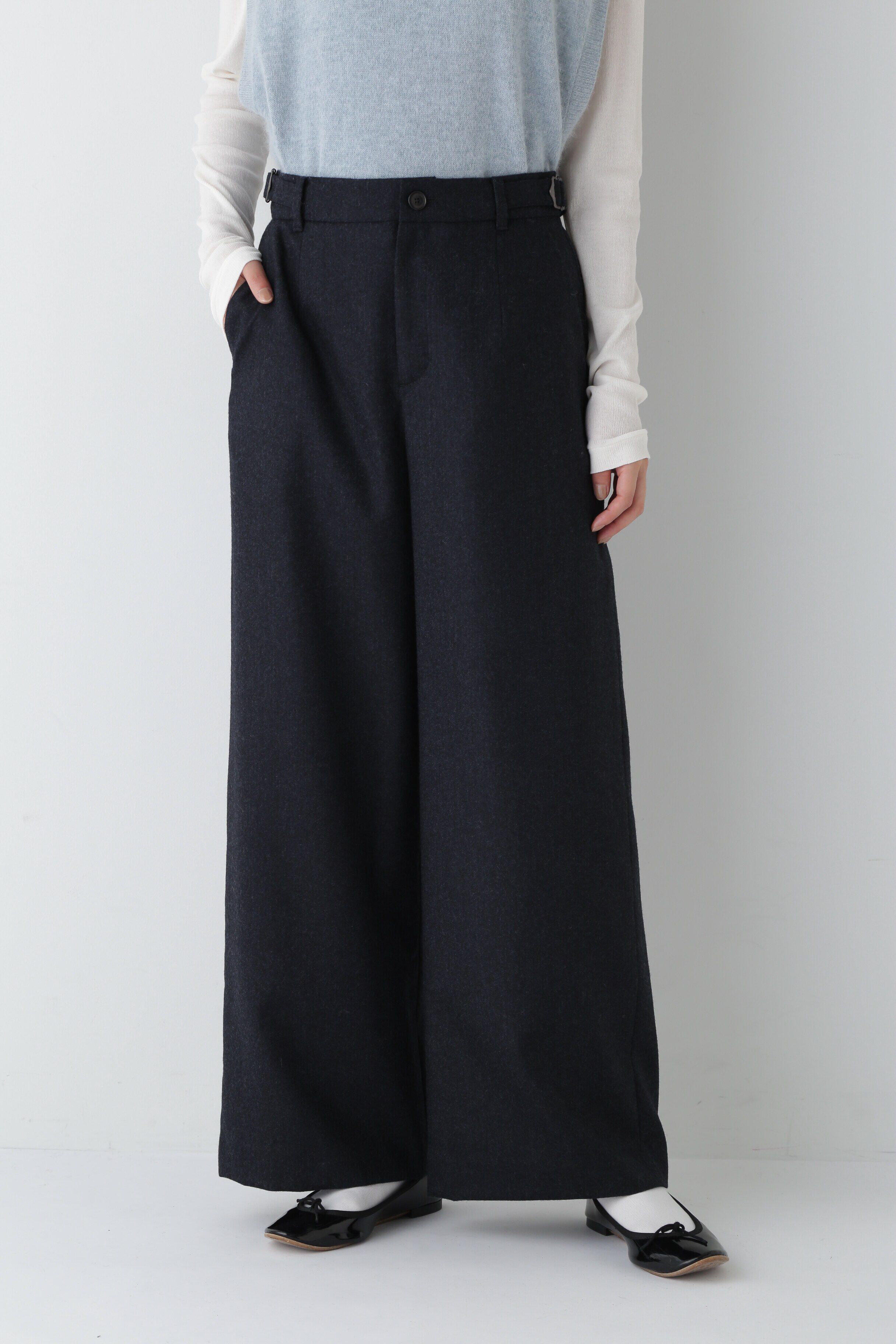  「◆ライトフラノセミワイドパンツ」|その他|