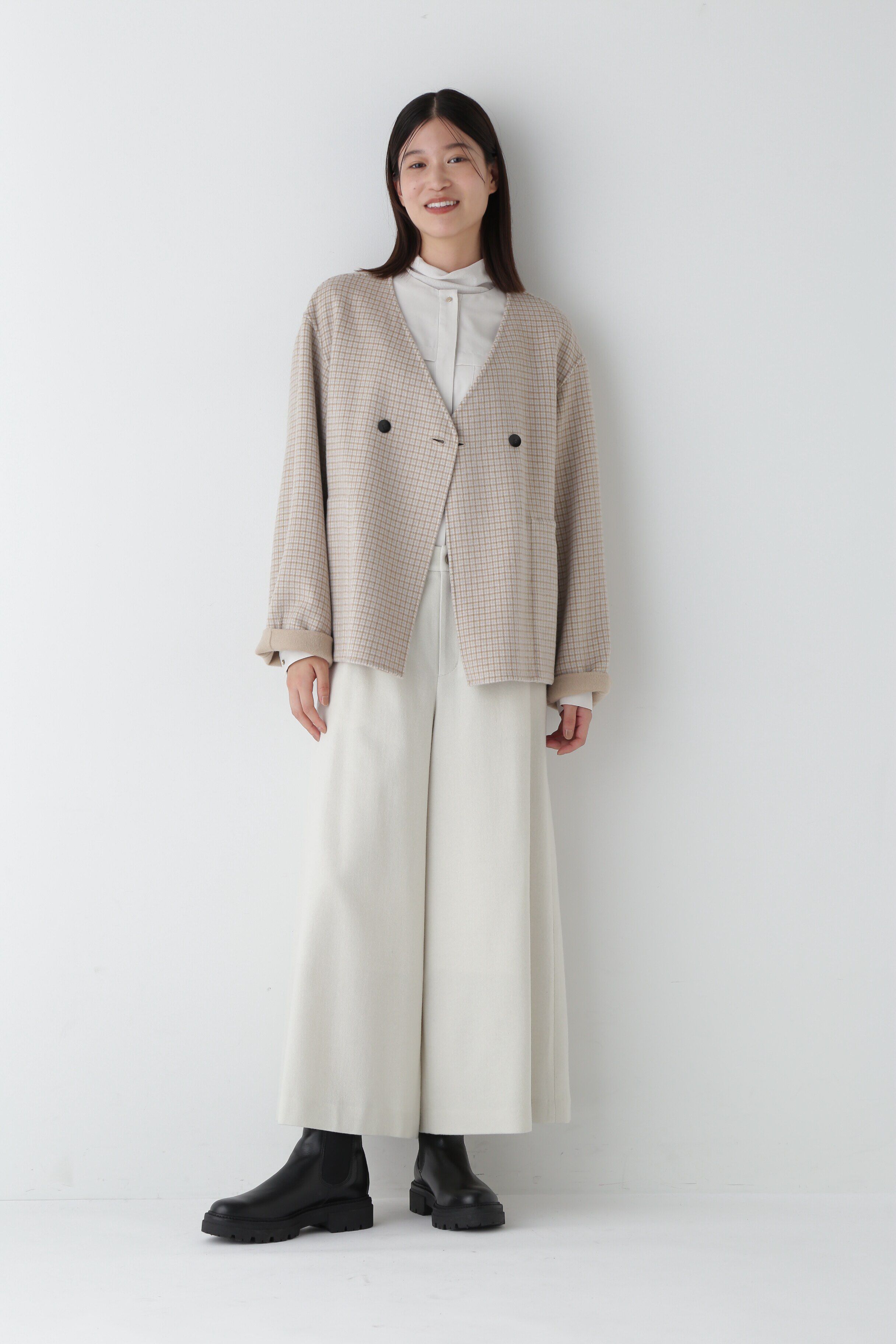  「◆リバーショートジャケットブルゾン」|ブルゾン・スタジャン|