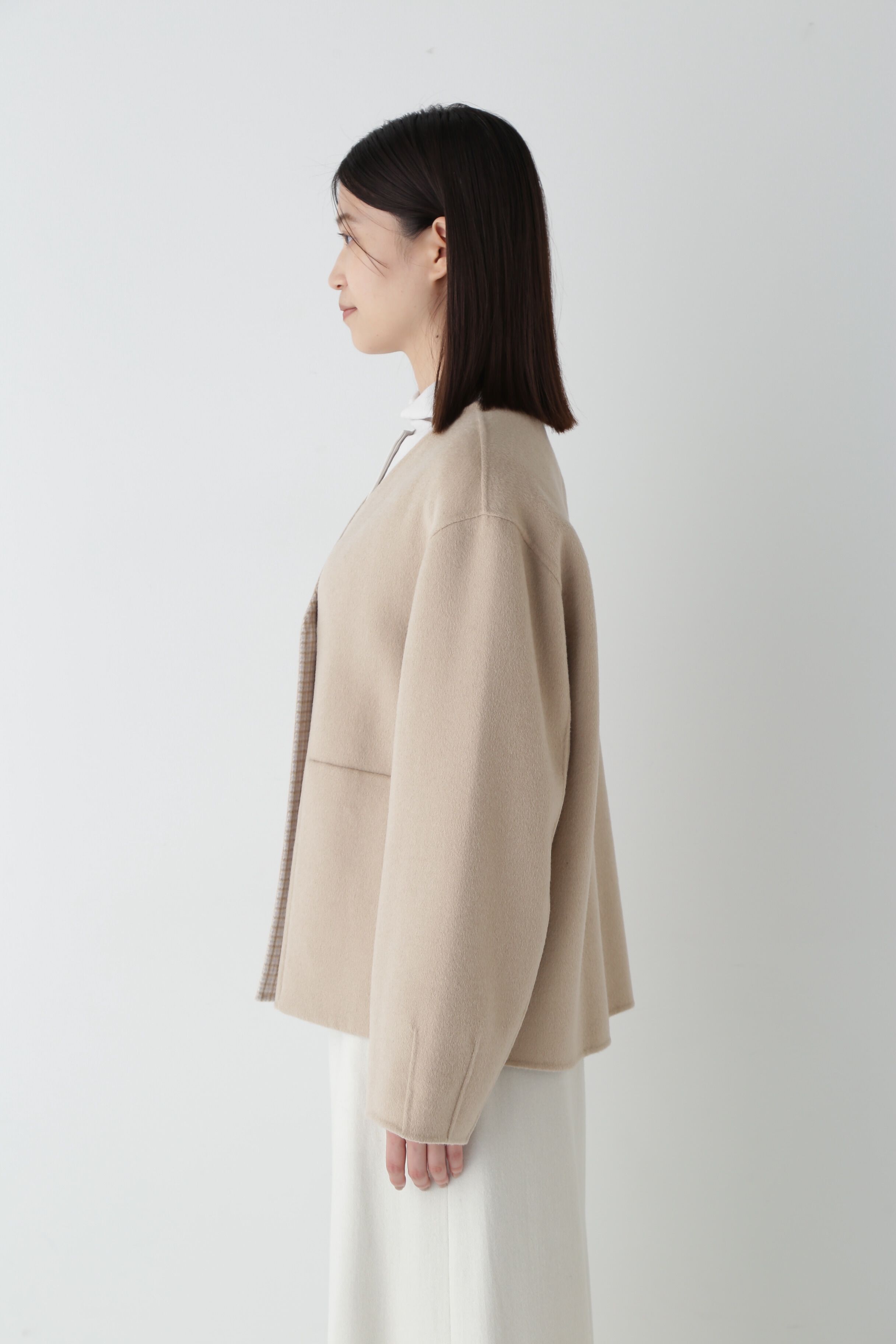  「◆リバーショートジャケットブルゾン」|ブルゾン・スタジャン|