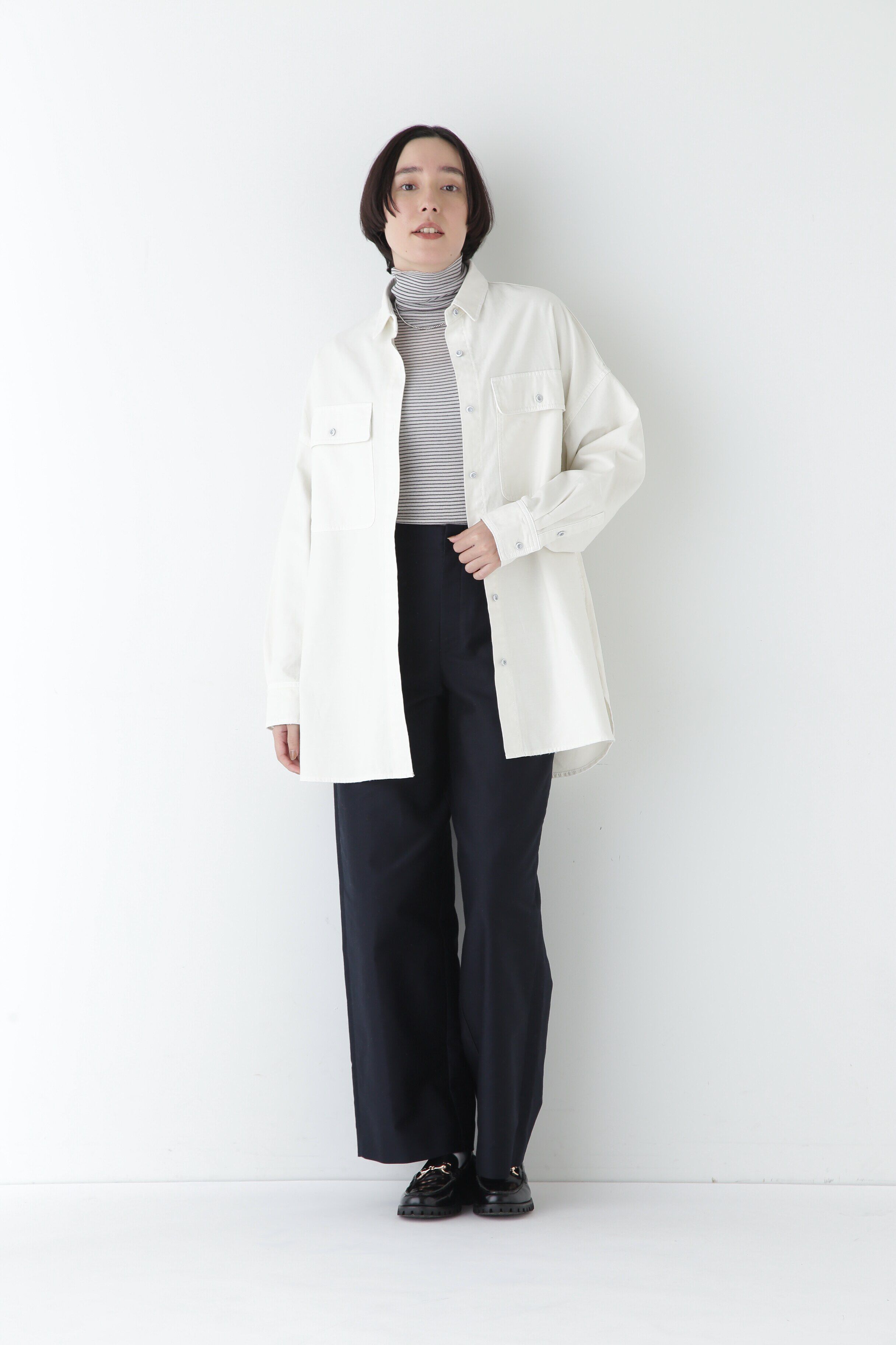  「◆シアータートルプルオーバー」|Tシャツ・カットソー|