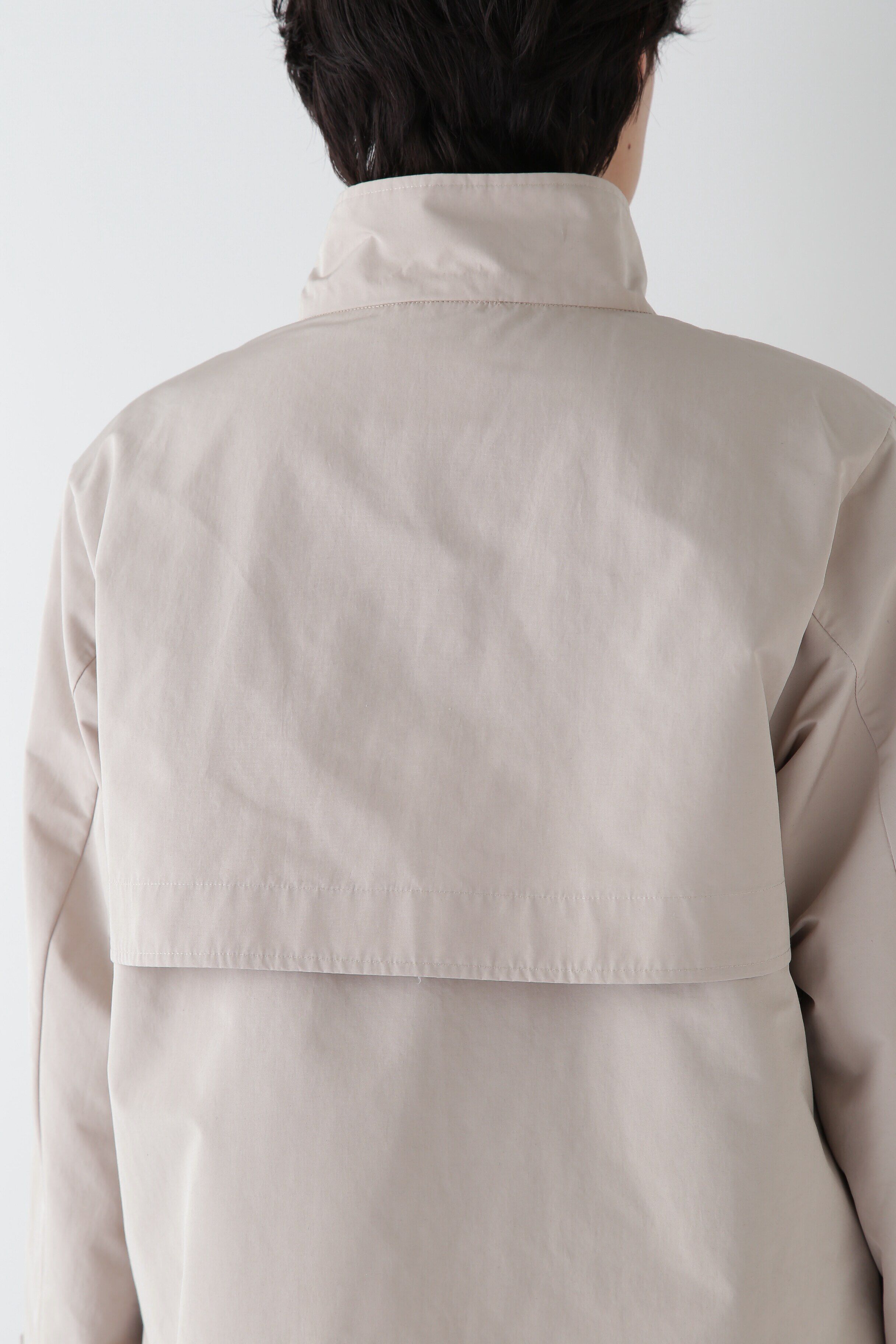  「◆【撥水】タフタトレンチディテールブルゾン」|ブルゾン・スタジャン|