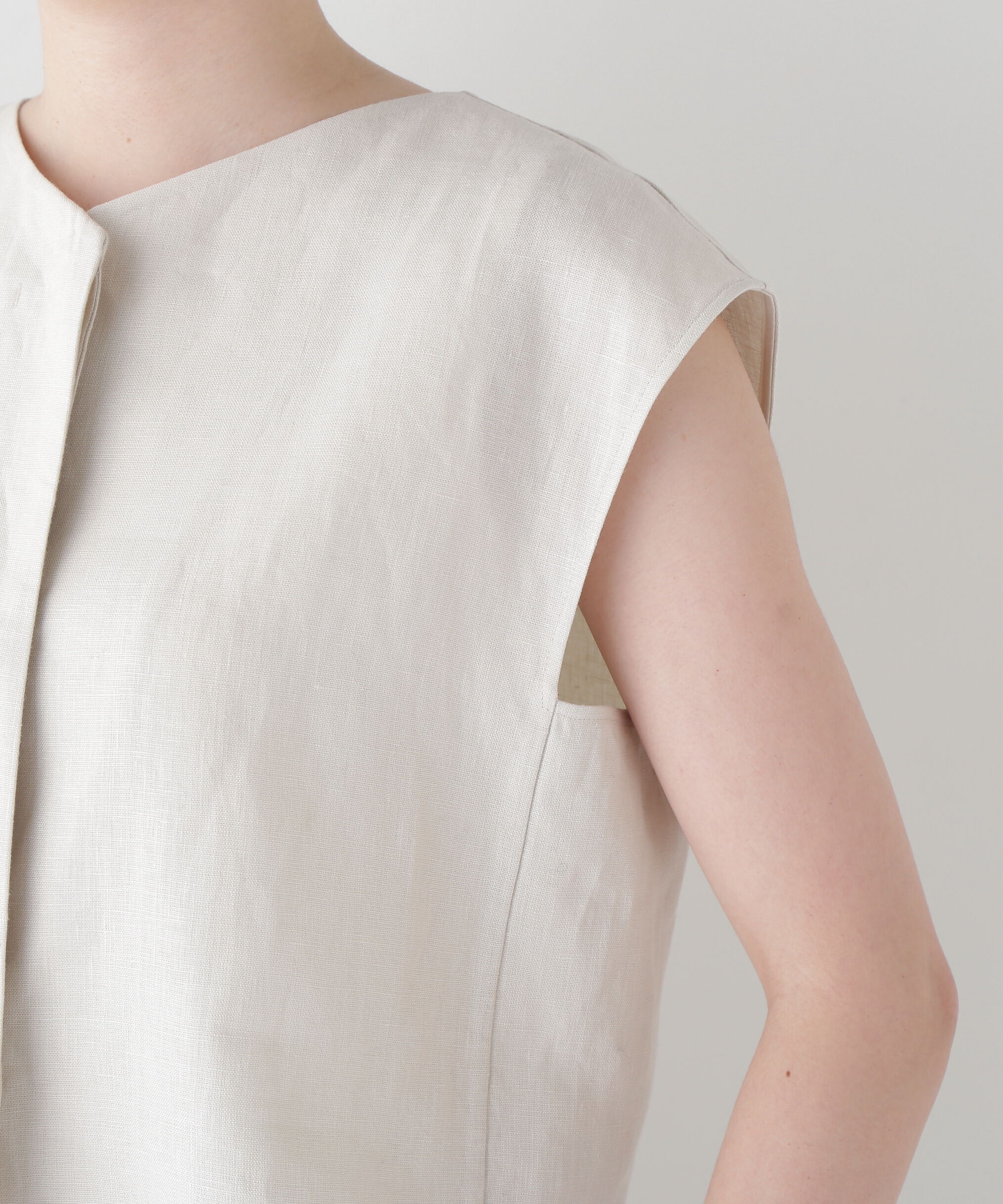  「◆リネンボックスブラウス」|シャツ・ブラウス|