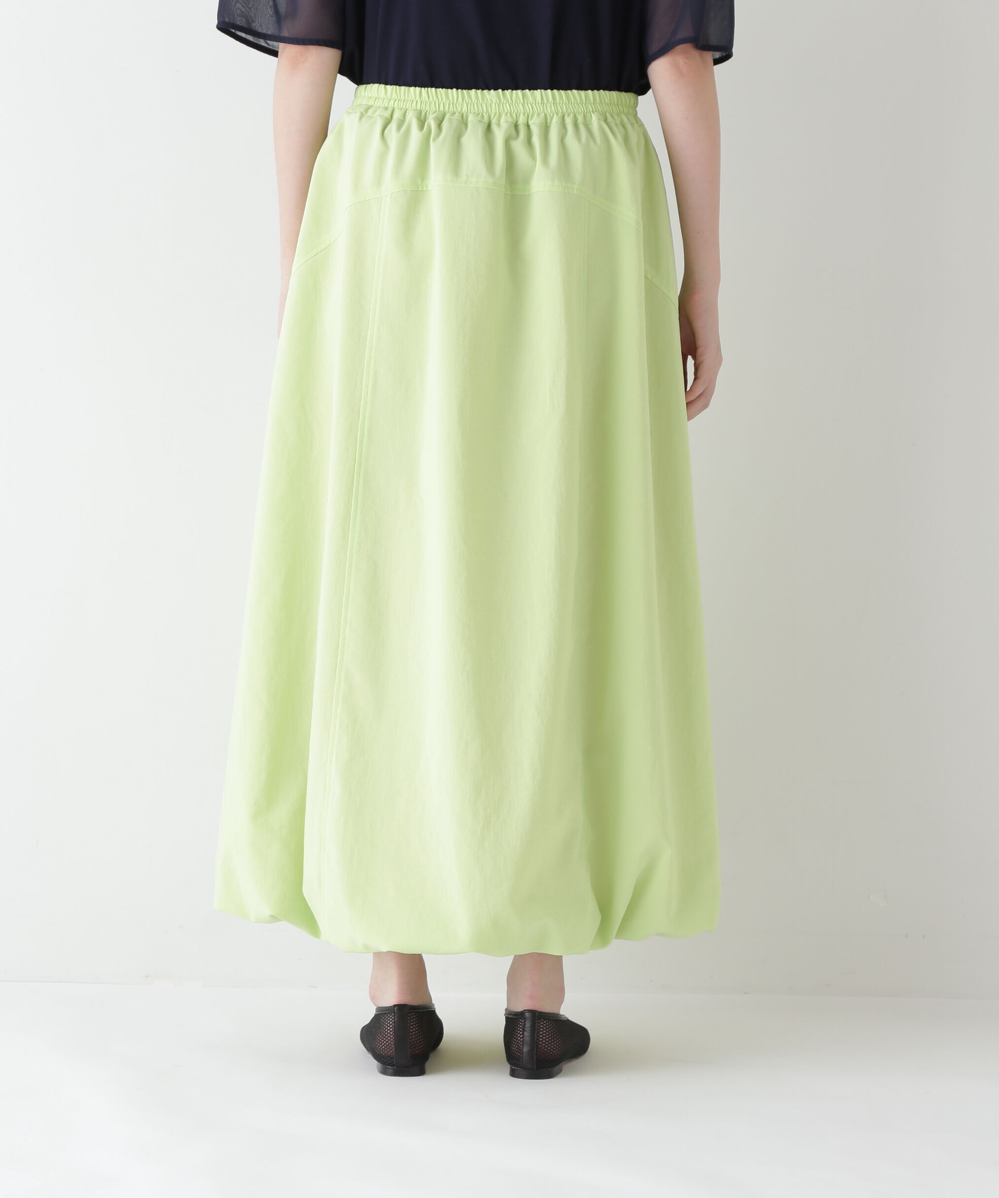  「◆【接触冷感・吸汗、速乾・吸水速乾】ドライポリエステルストレッチポプリンスカート」|スカート|