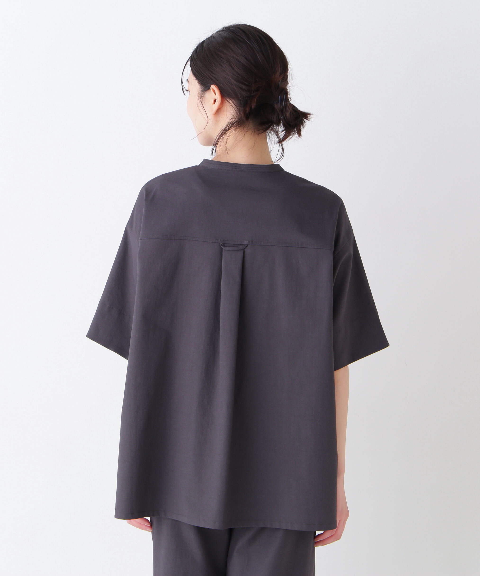  「◆クールマックス混オーバーブラウス」|シャツ・ブラウス|