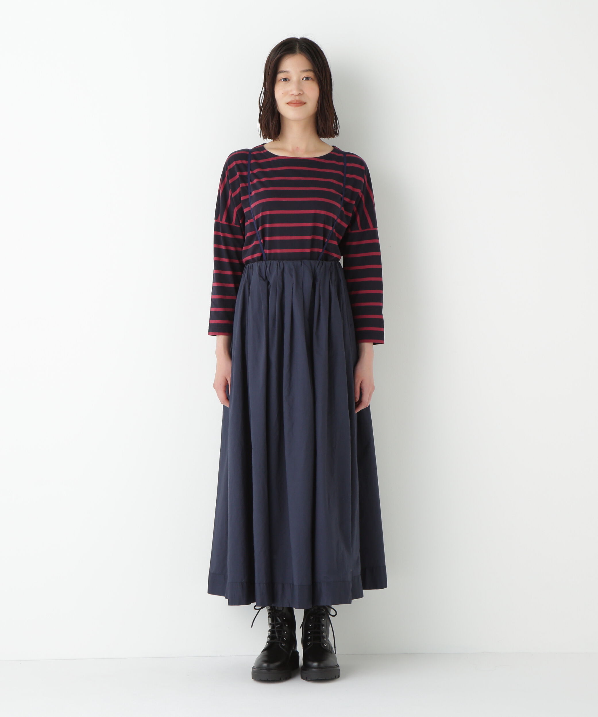  「◆コットンローンギャザースカート」|スカート|