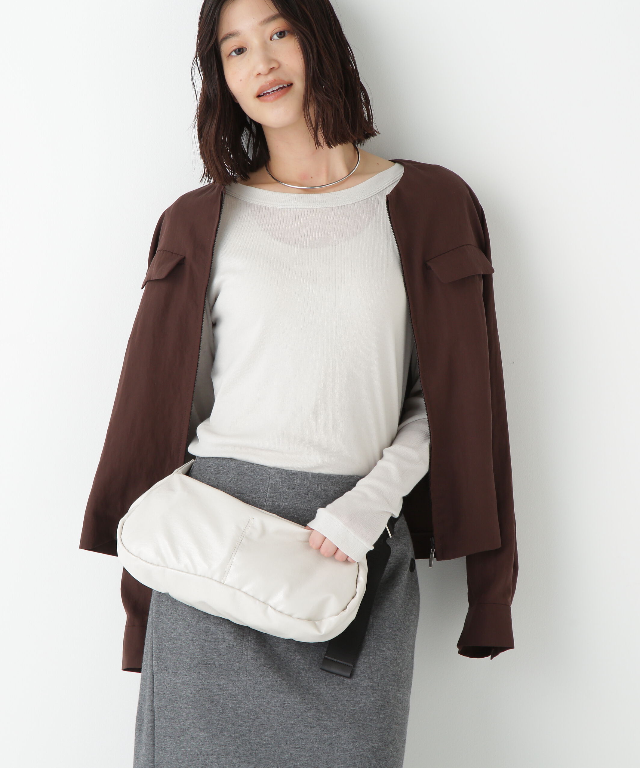  「◆シアークループルオーバー」|Tシャツ・カットソー|Lグレー