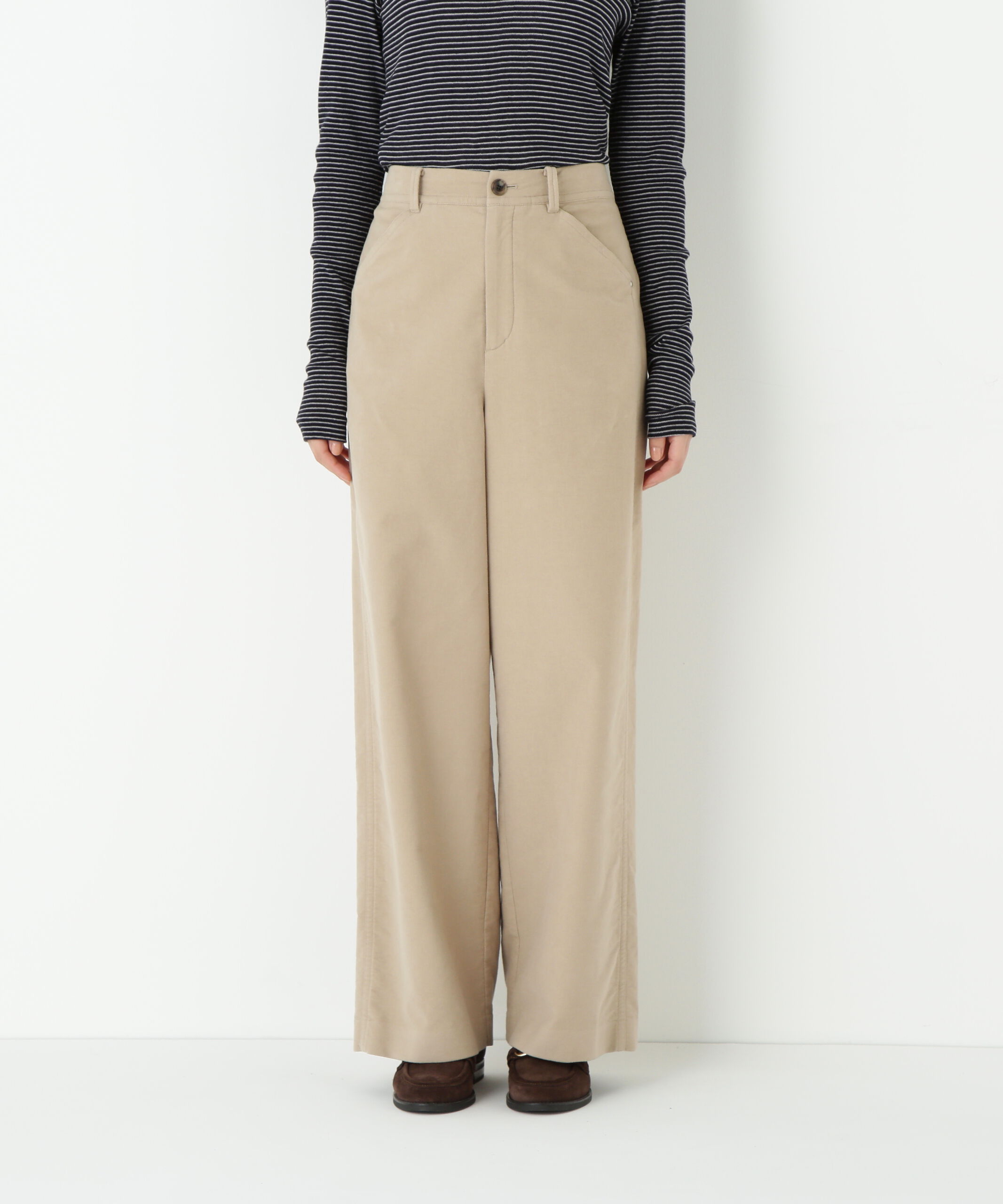  「◆ストレッチエアリードットコードセミワイドパンツ」|その他|